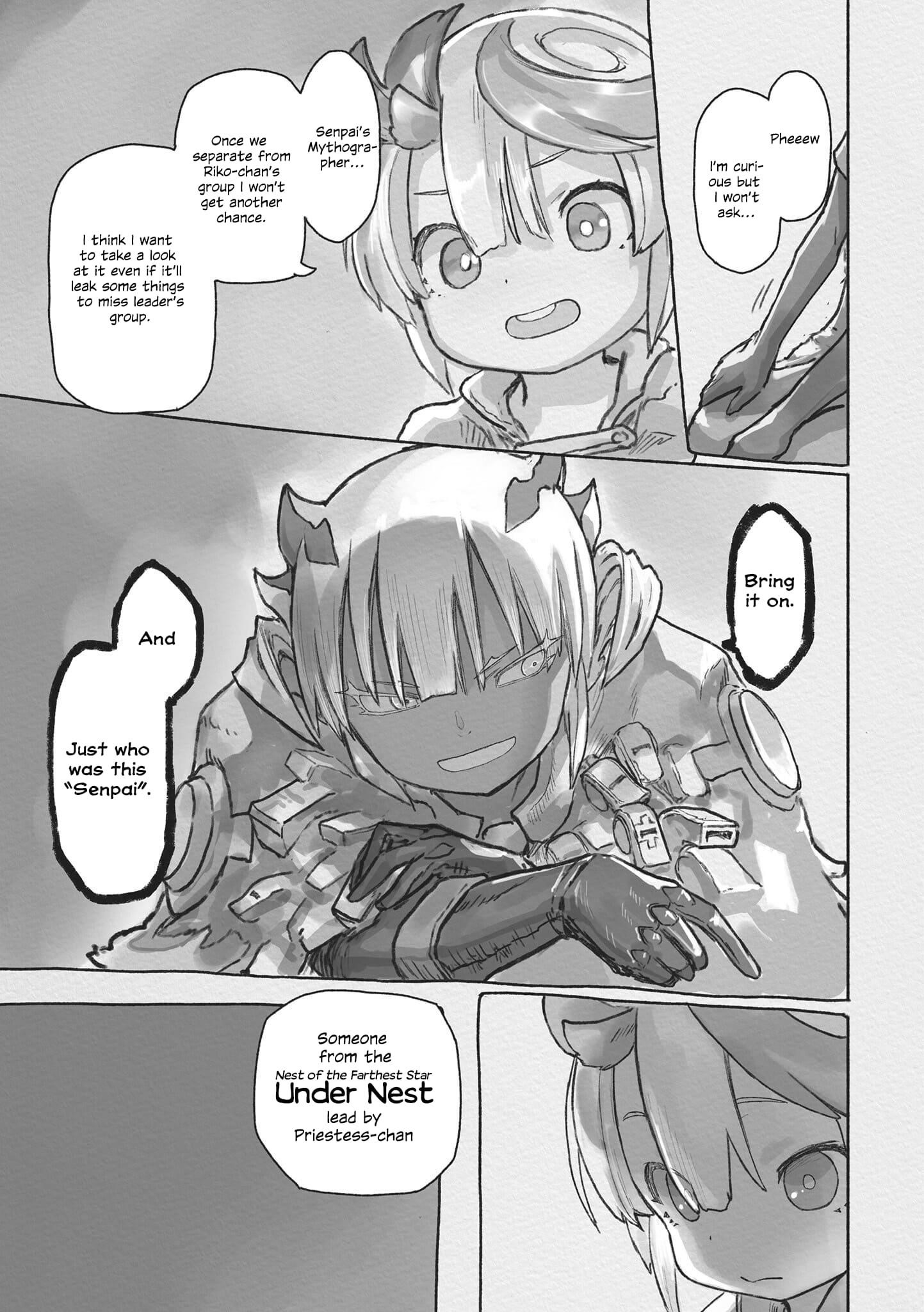 Made In Abyss Chapter 71 - Page 59 in English