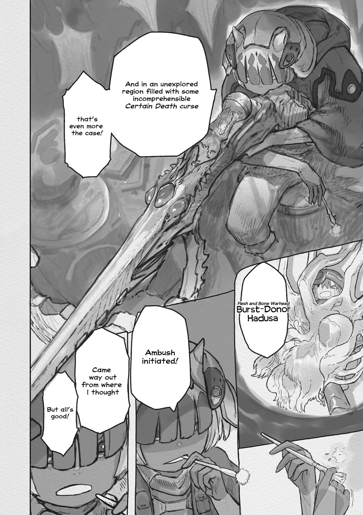 Made In Abyss Chapter 71 - Page 8 in English