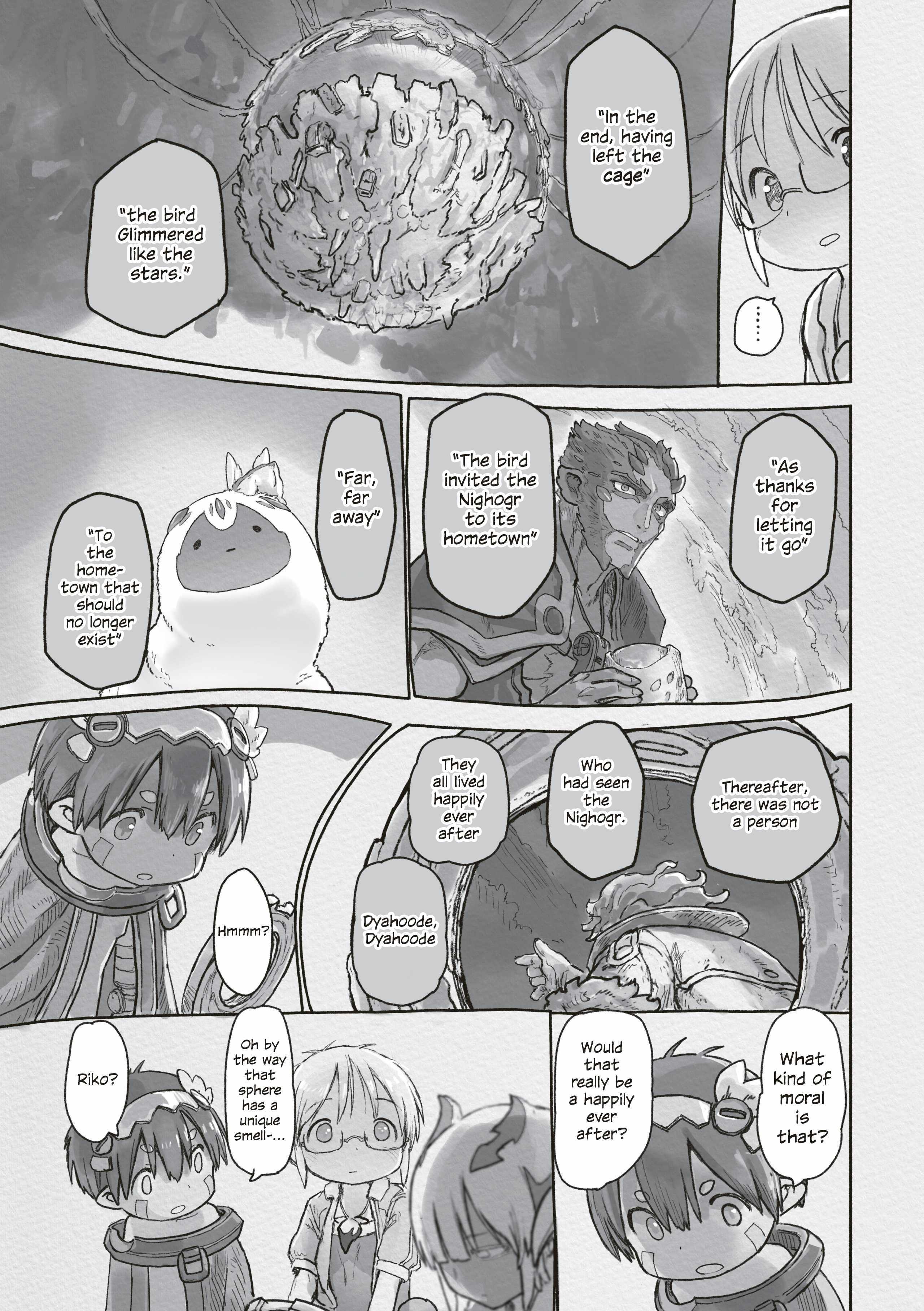 Made In Abyss Chapter 72 - Page 11 in English
