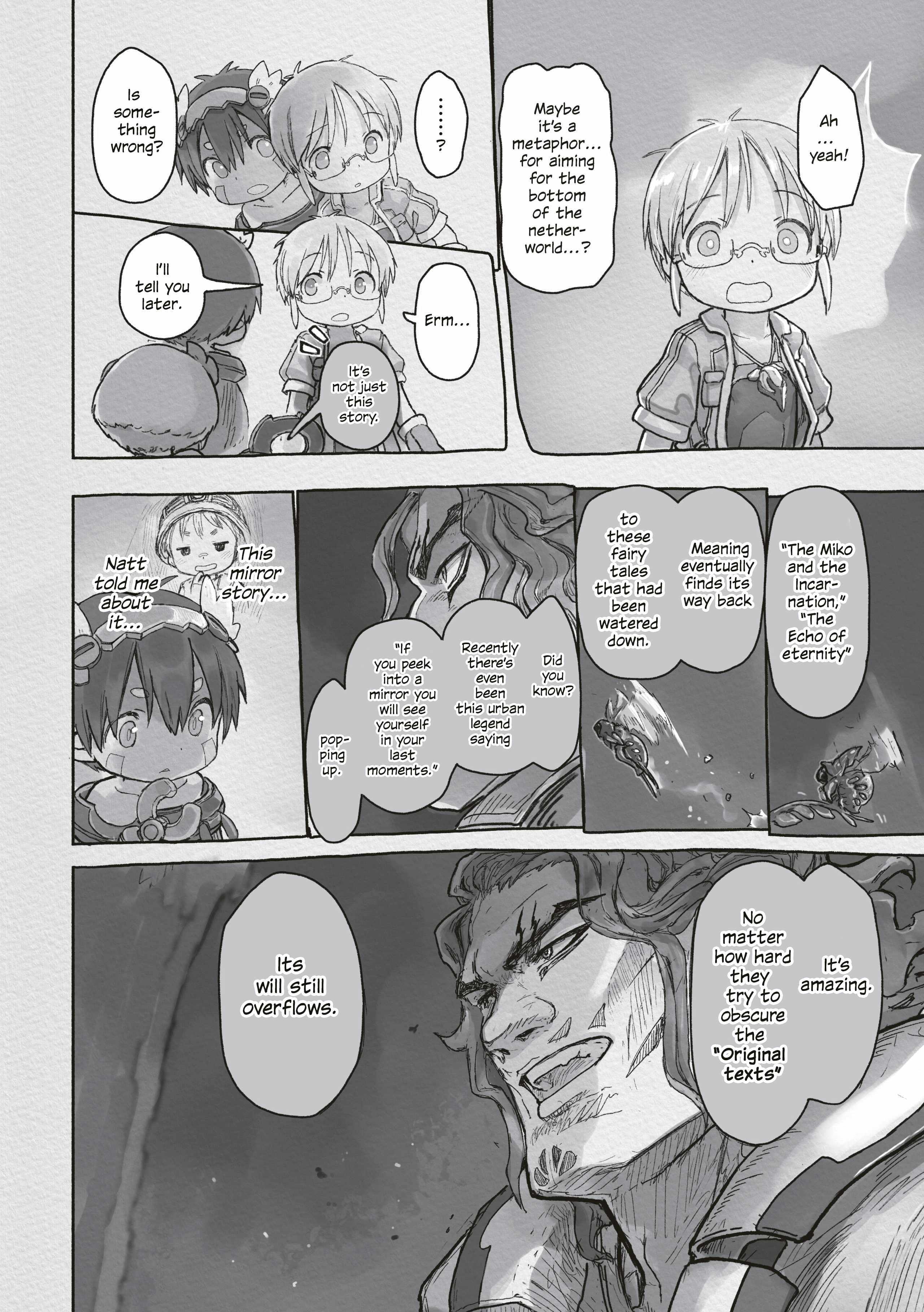 Made In Abyss Chapter 72 - Page 12 in English
