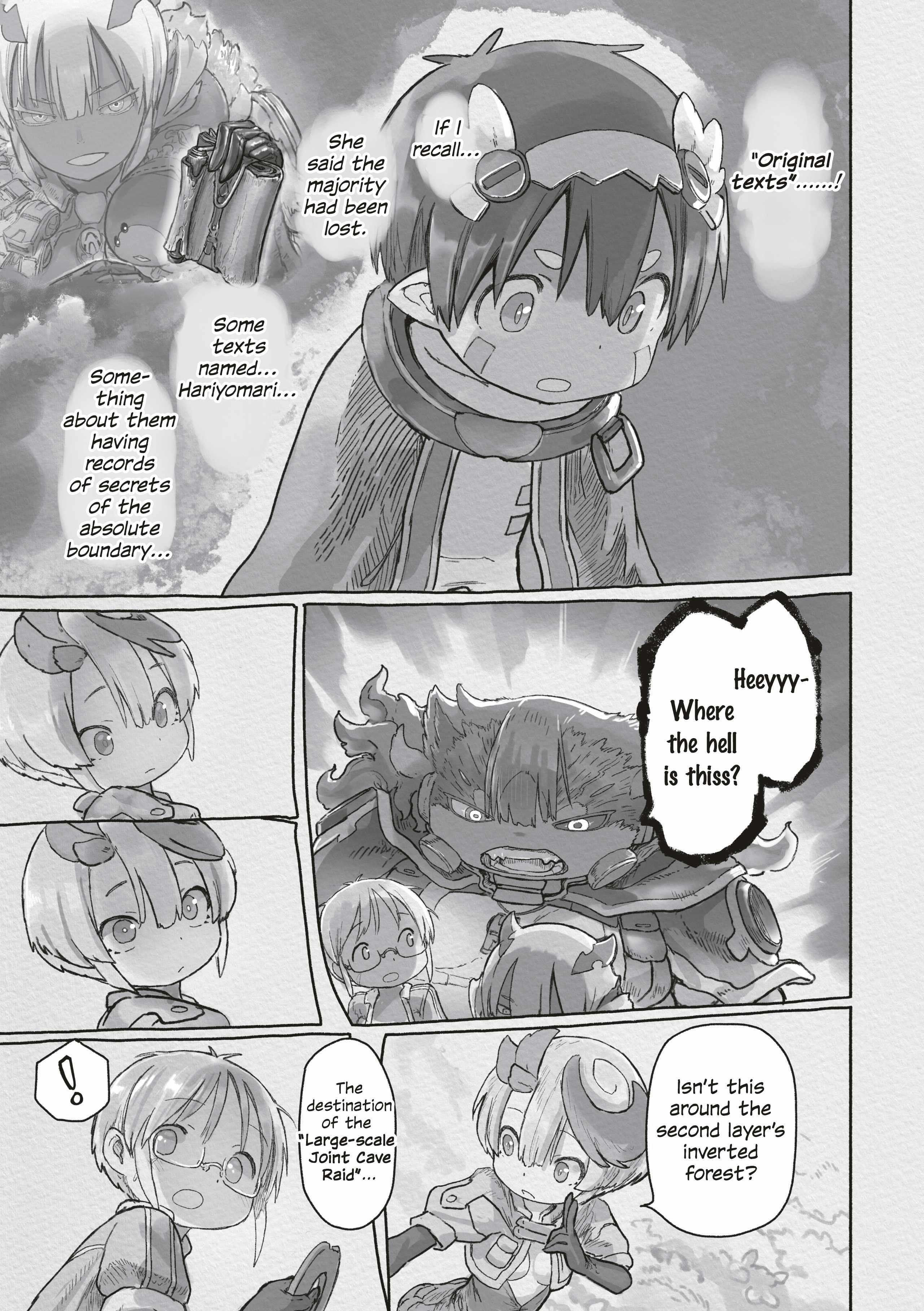 Made In Abyss Chapter 72 - Page 13 in English