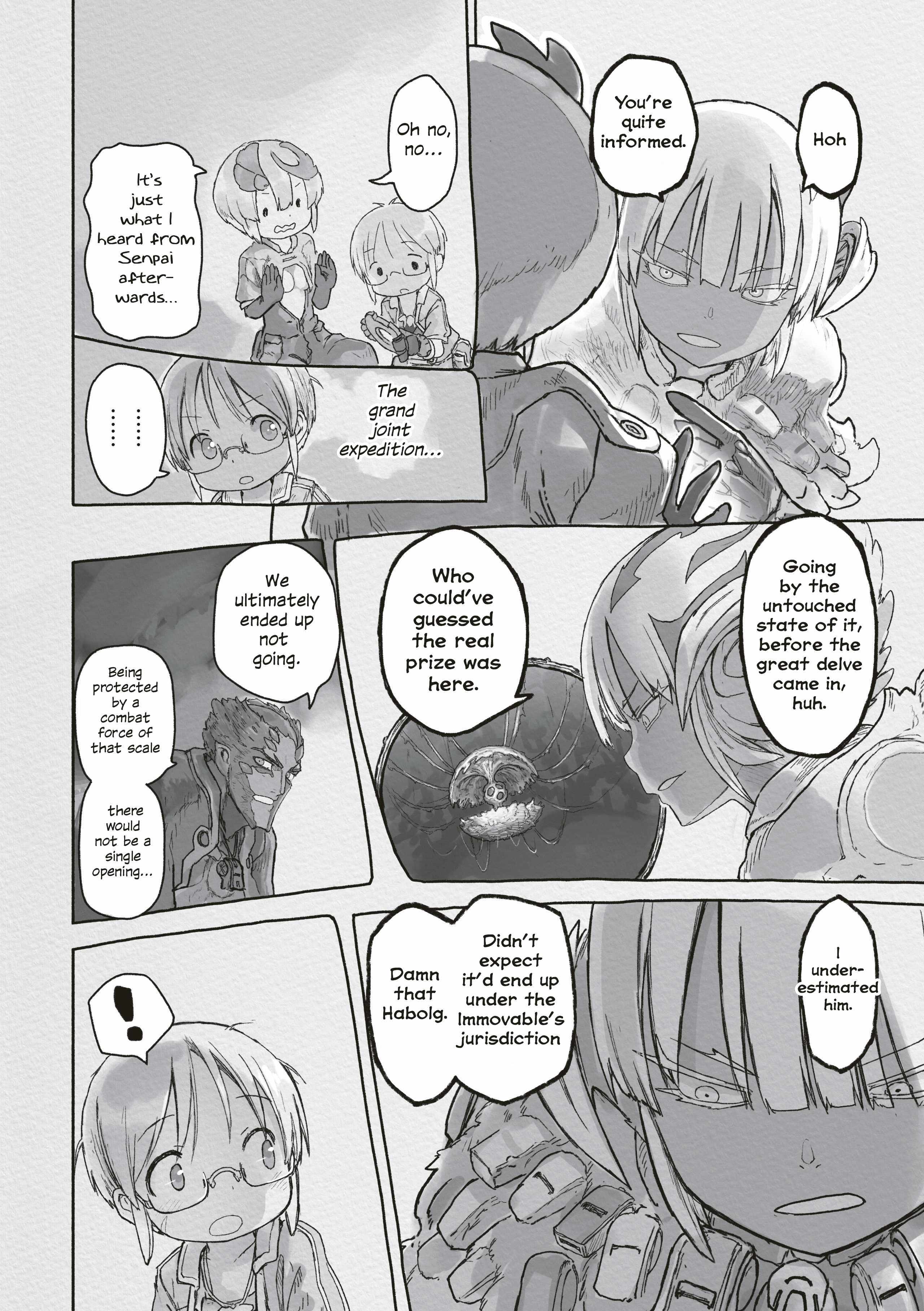 Made In Abyss Chapter 72 - Page 14 in English