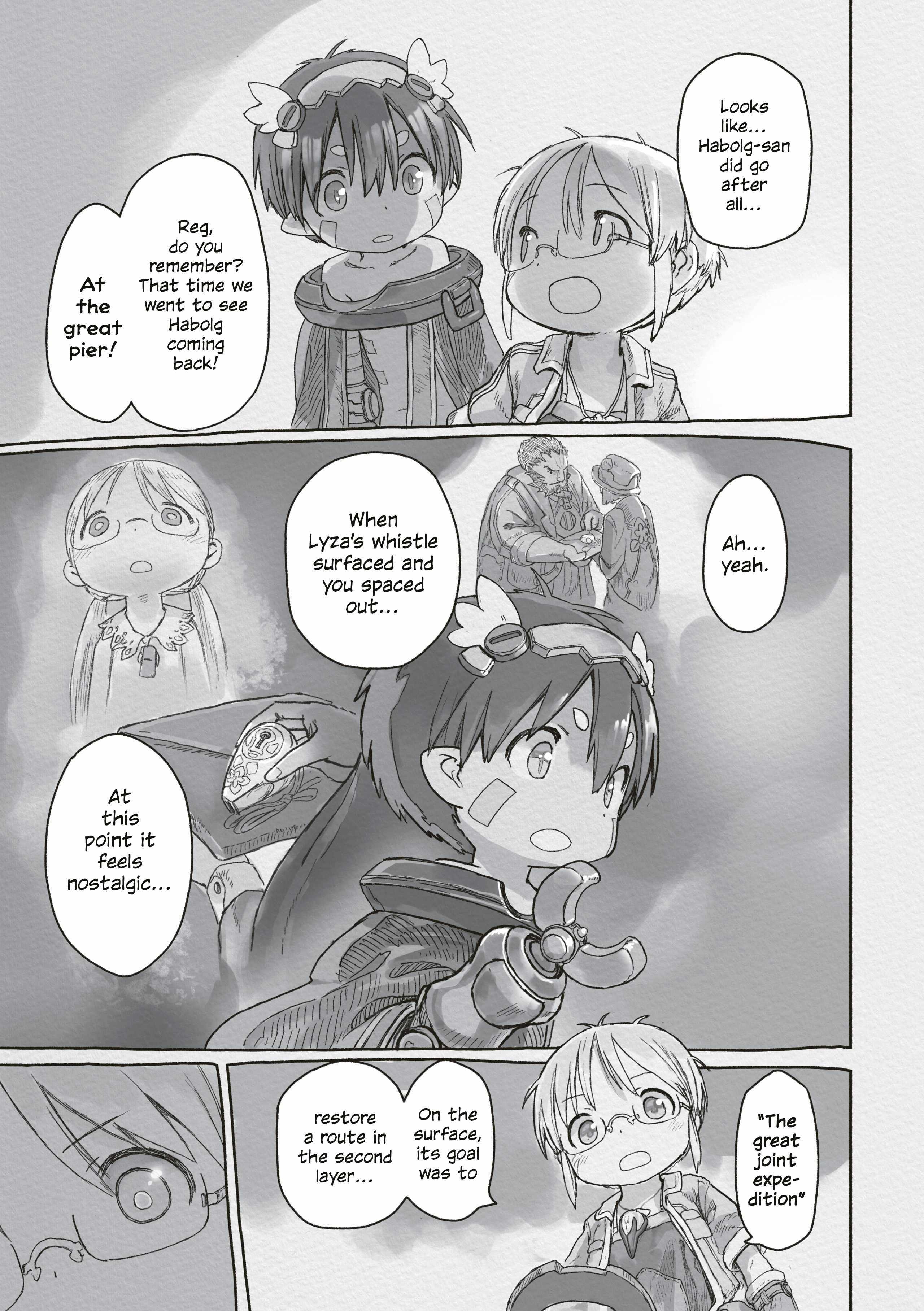 Made In Abyss Chapter 72 - Page 15 in English