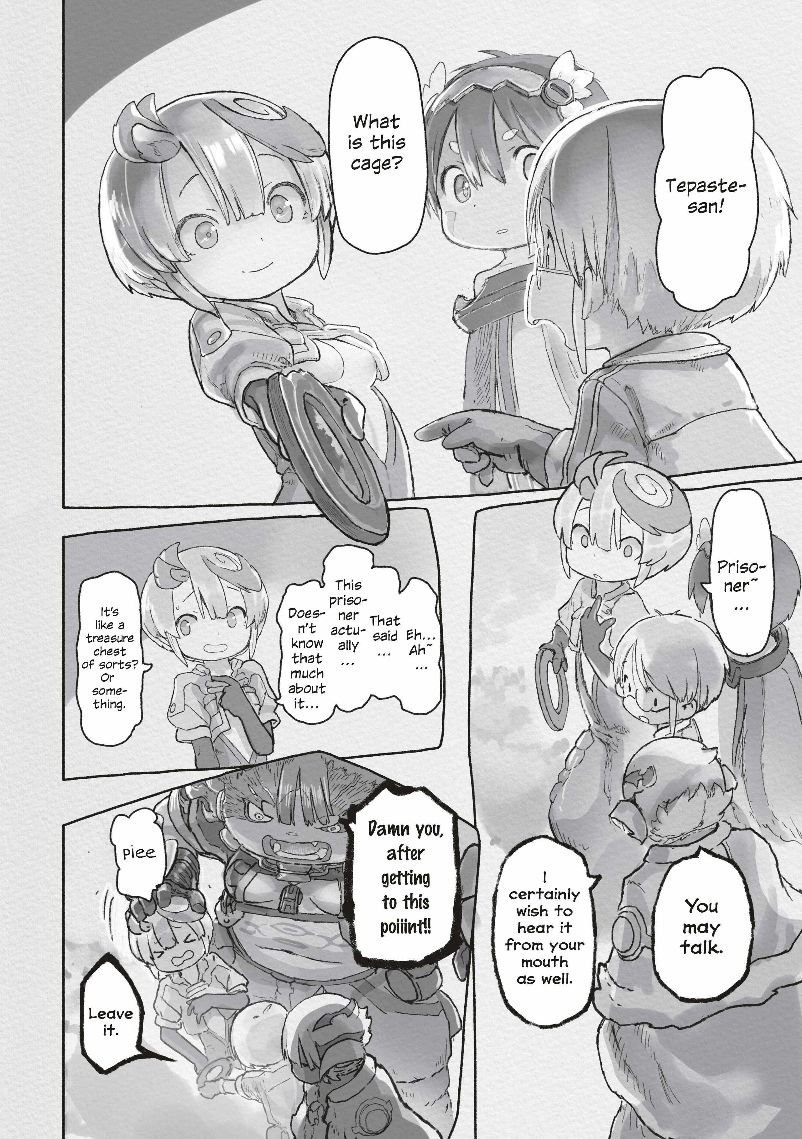 Made In Abyss Chapter 72 - Page 18 in English
