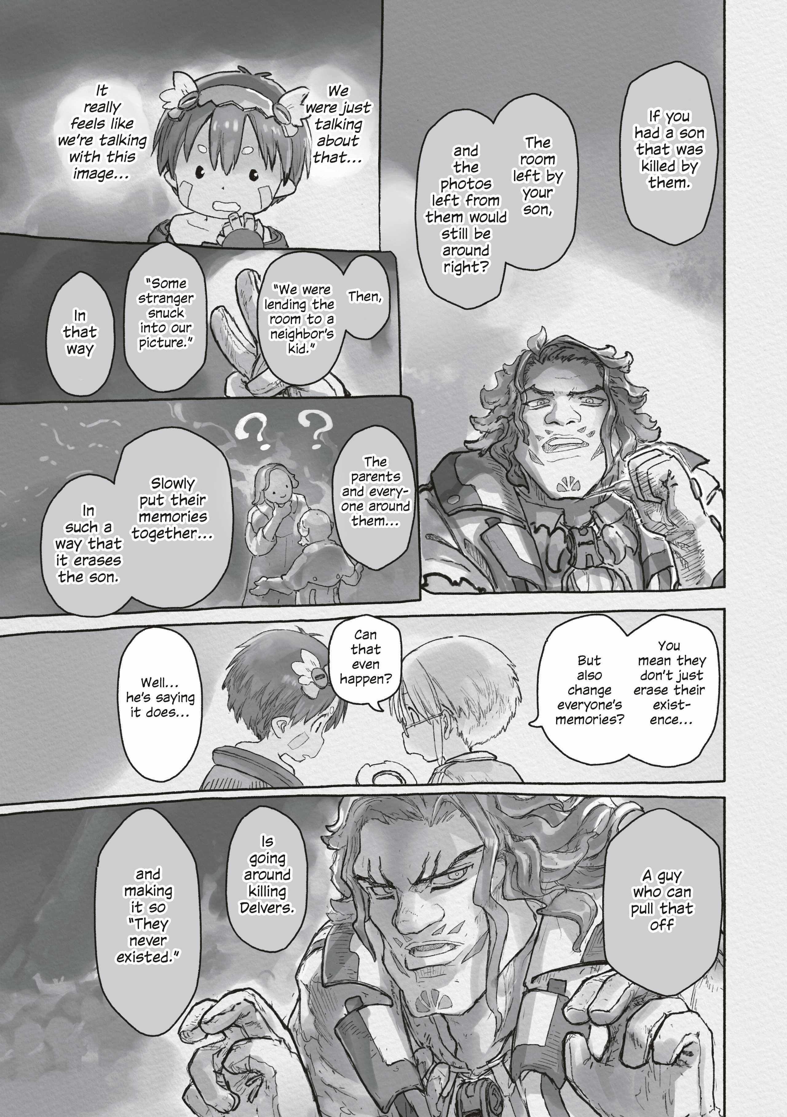Made In Abyss Chapter 72 - Page 21 in English