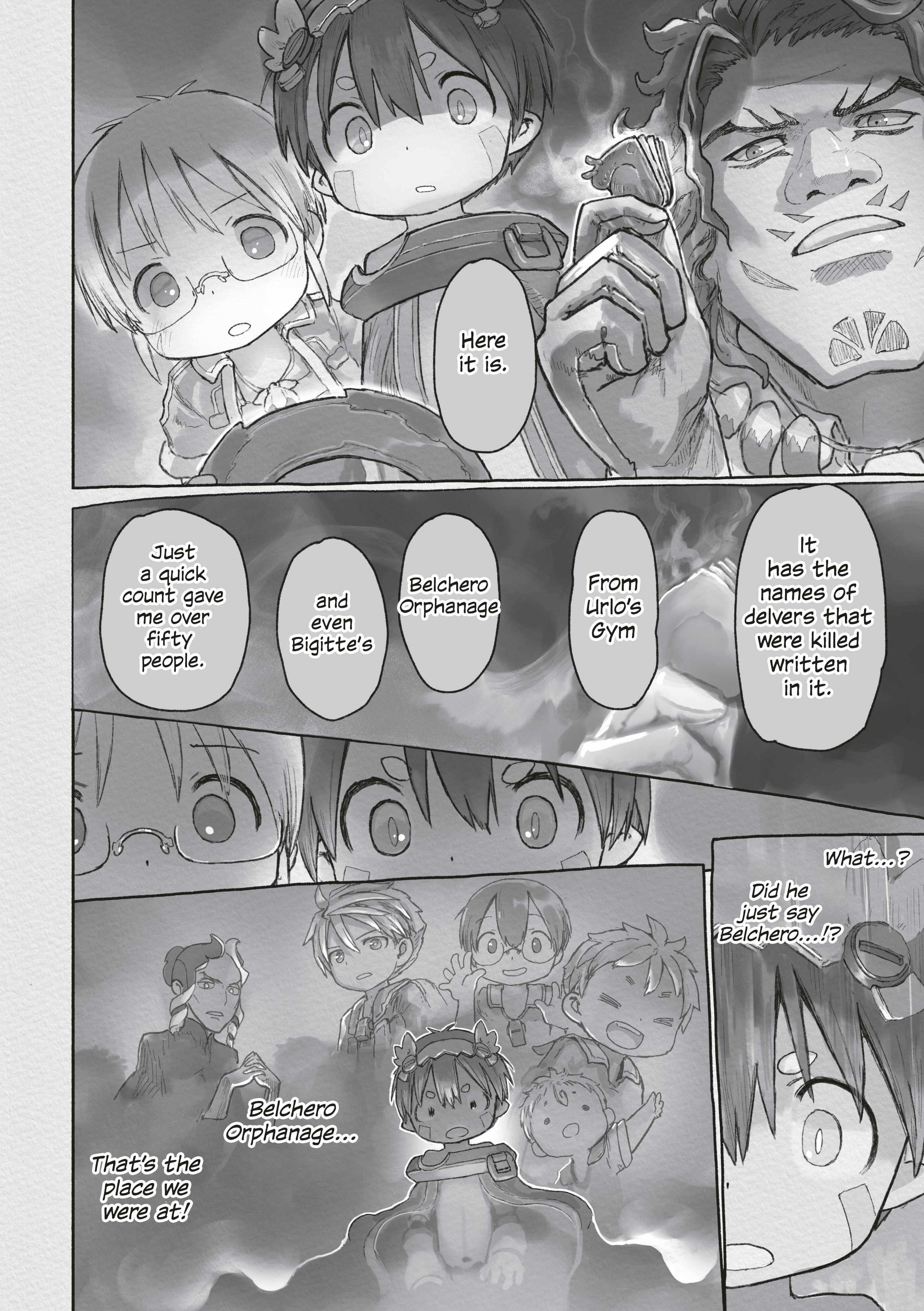 Made In Abyss Chapter 72 - Page 22 in English