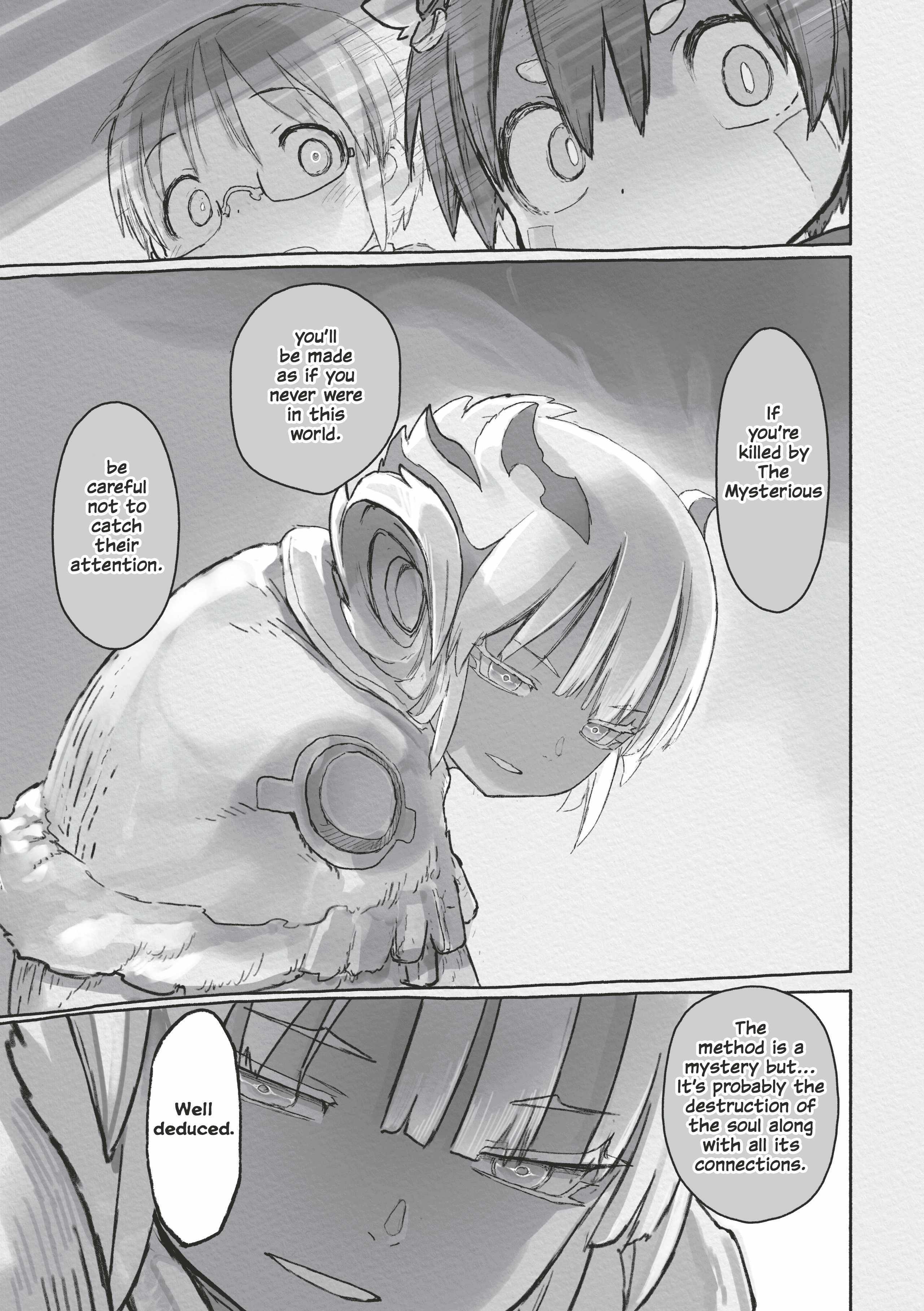 Made In Abyss Chapter 72 - Page 25 in English