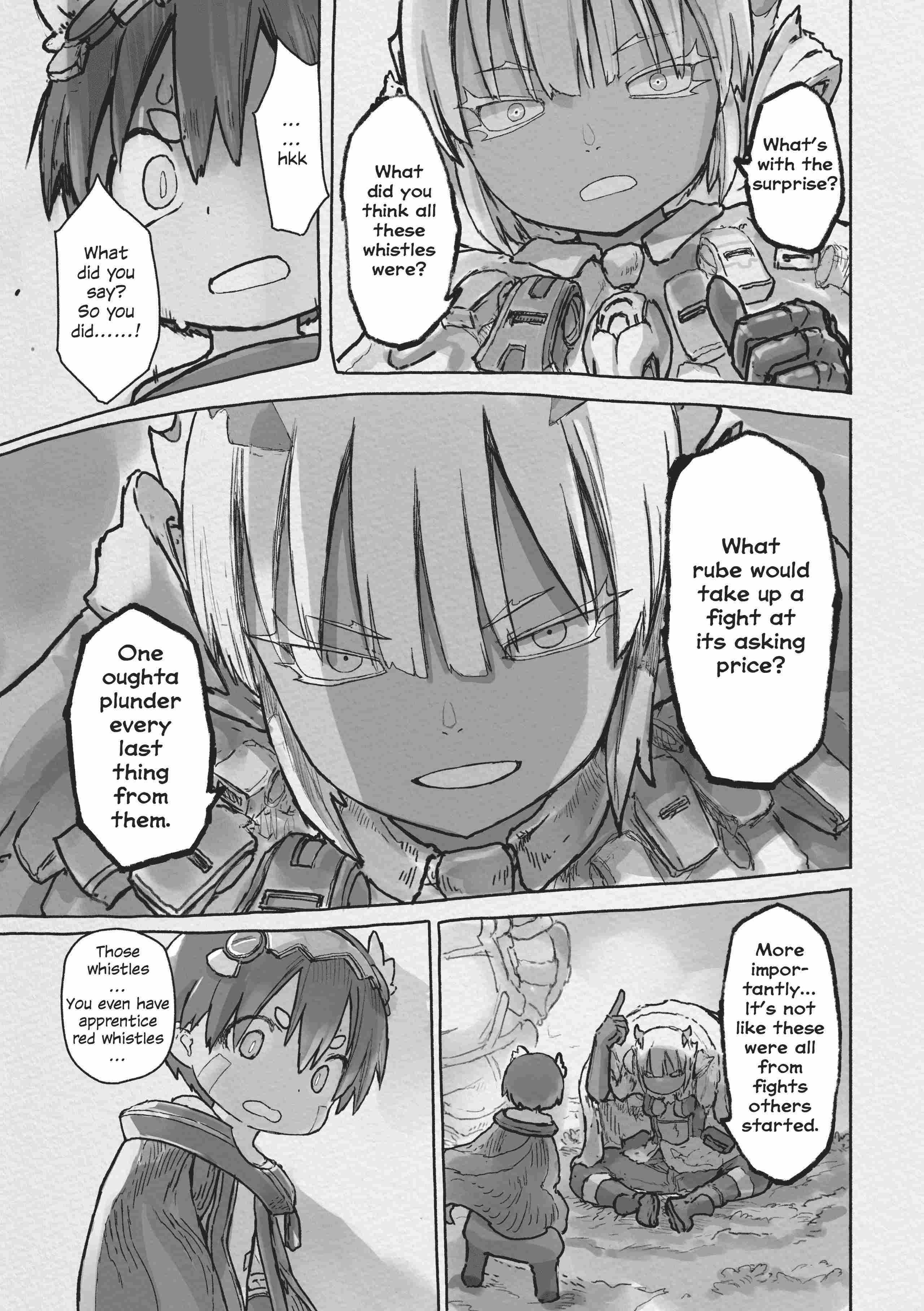 Made In Abyss Chapter 72 - Page 27 in English