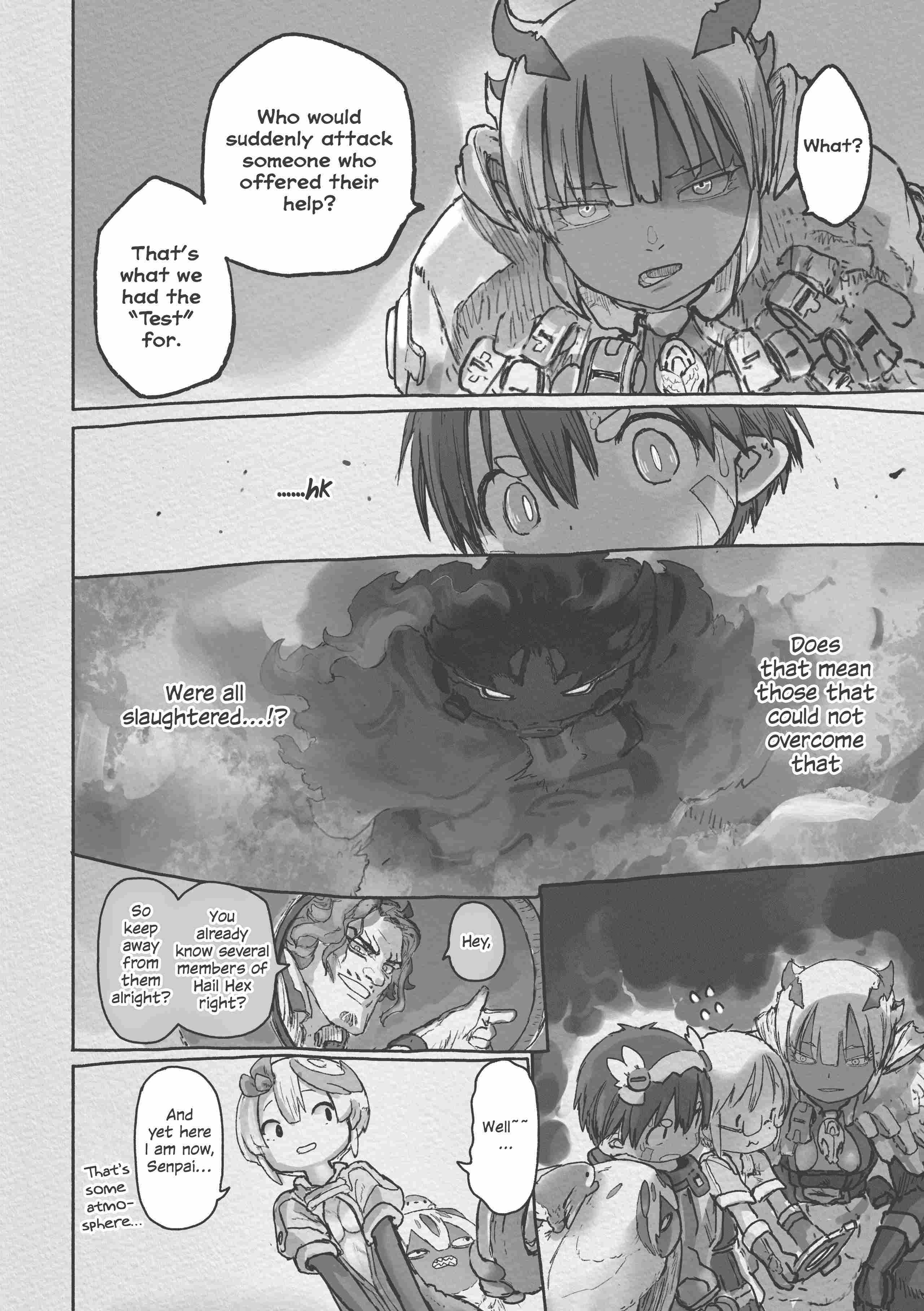 Made In Abyss Chapter 72 - Page 28 in English