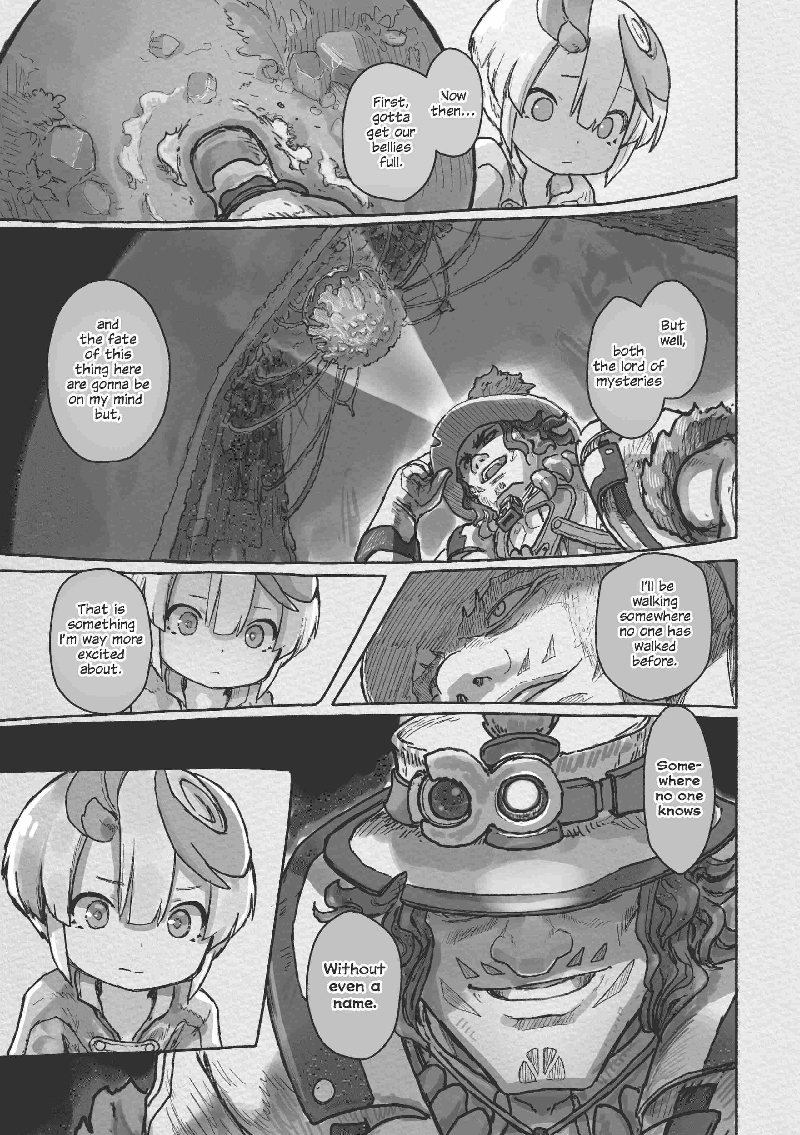 Made In Abyss Chapter 72 - Page 29 in English