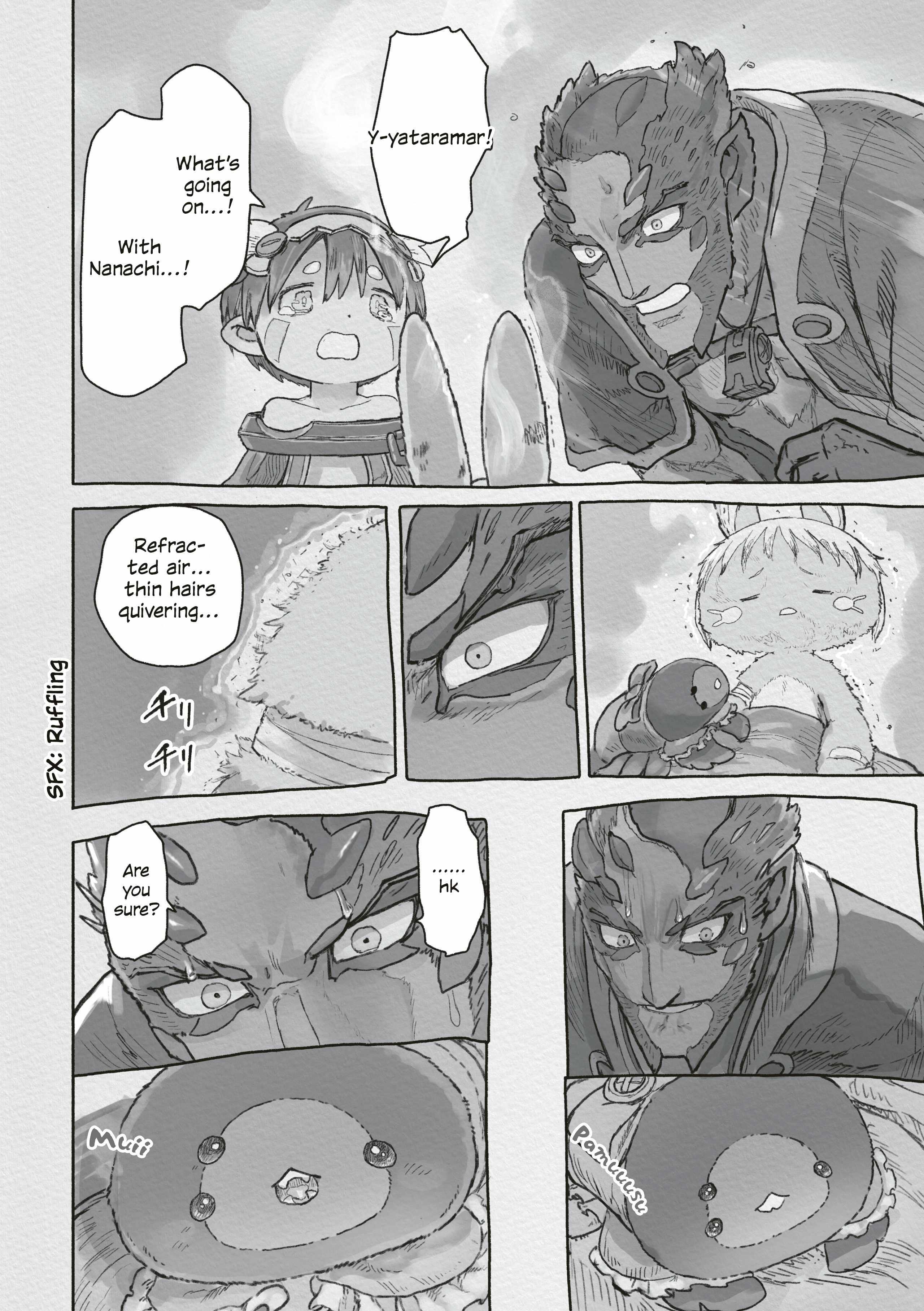 Made In Abyss Chapter 72 - Page 34 in English