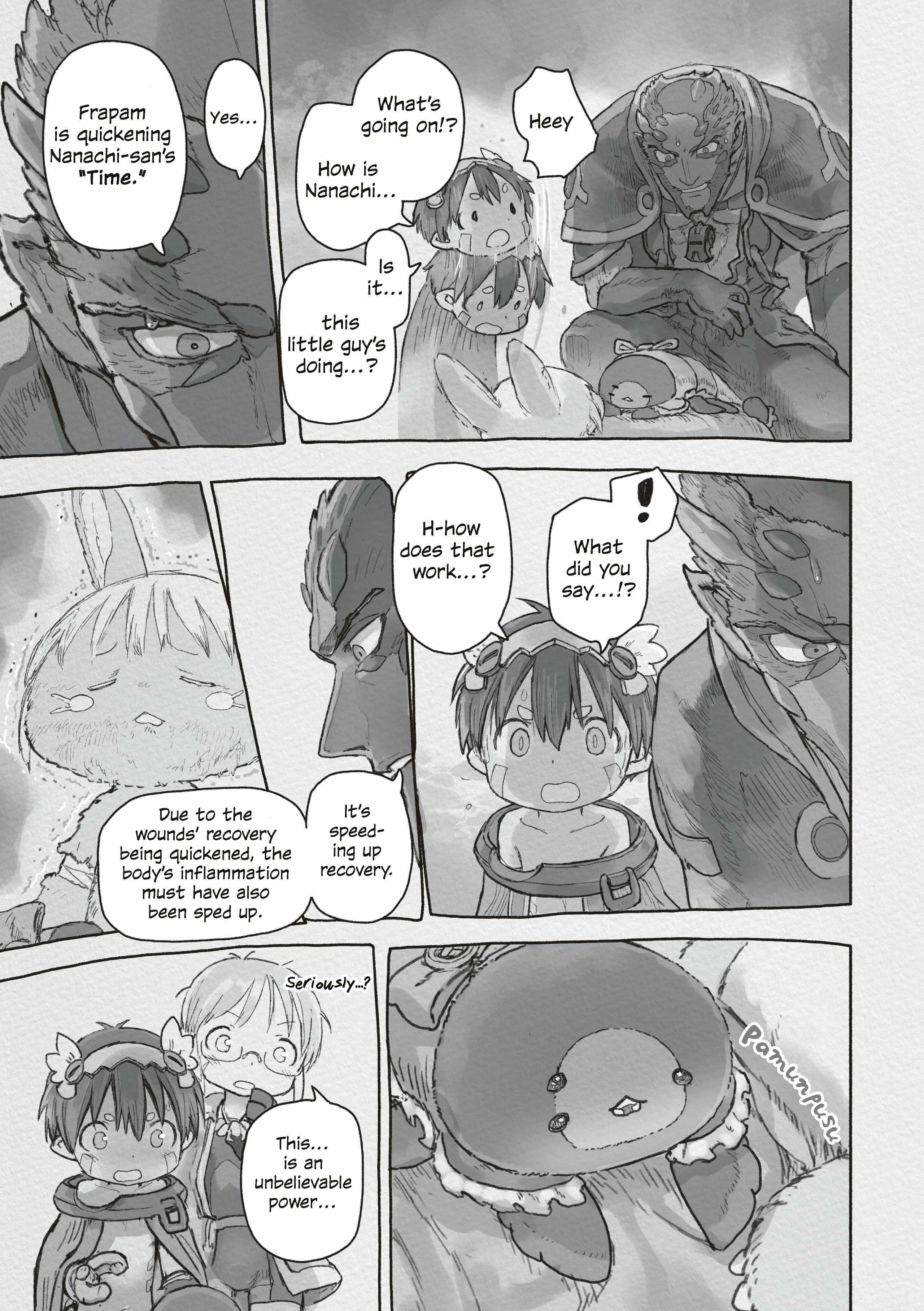 Made In Abyss Chapter 72 - Page 35 in English