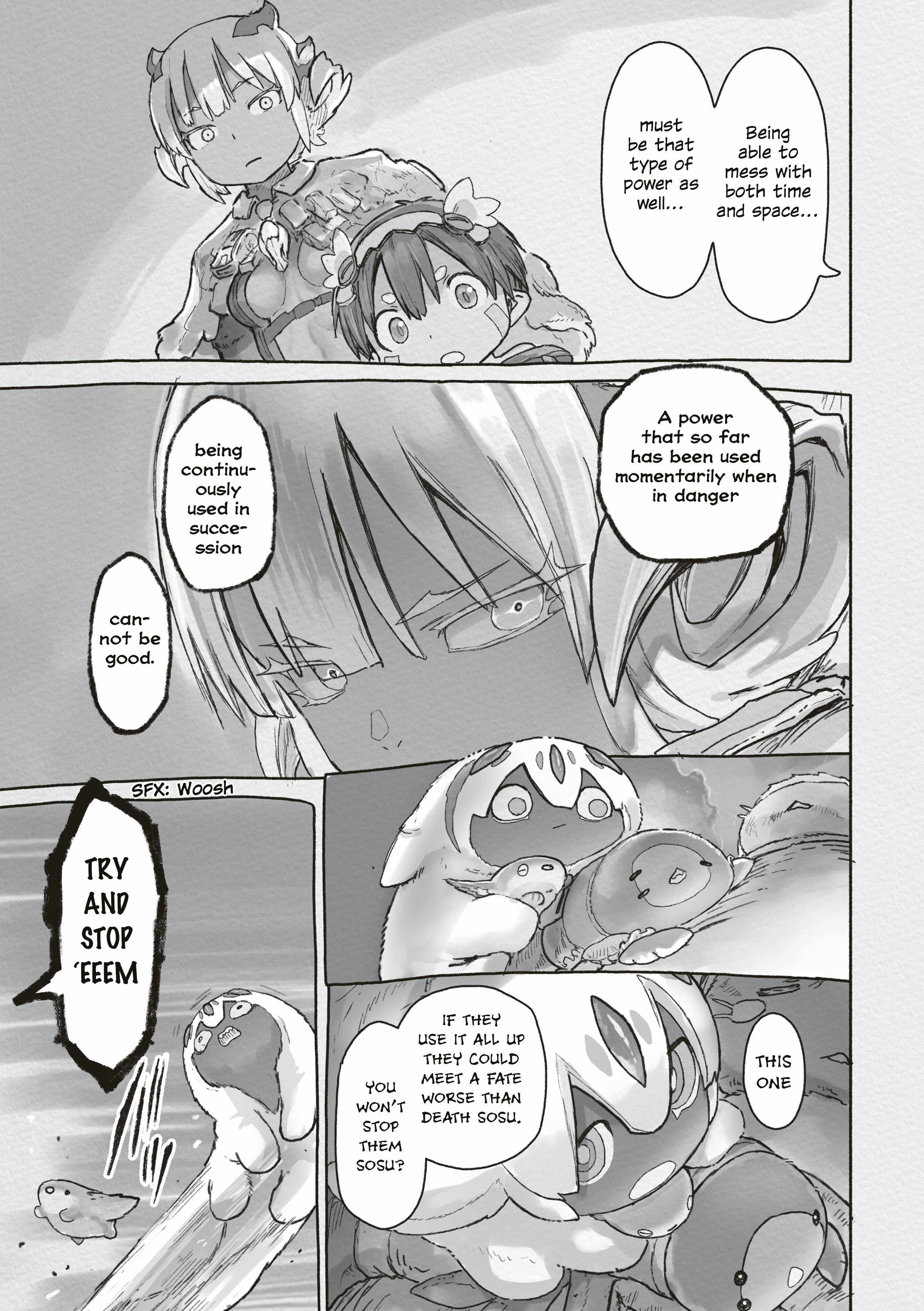 Made In Abyss Chapter 72 - Page 39 in English