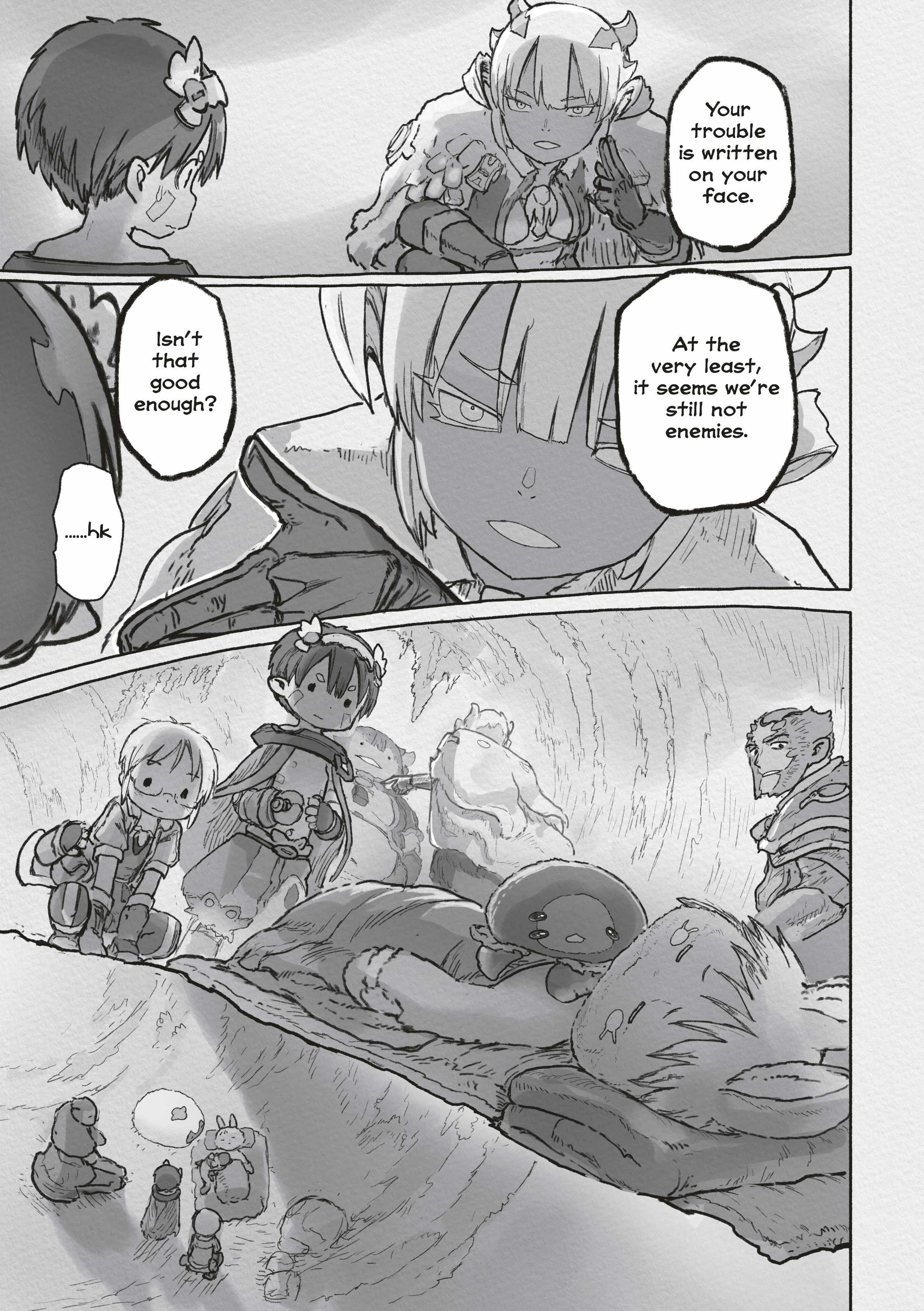 Made In Abyss Chapter 72 - Page 43 in English