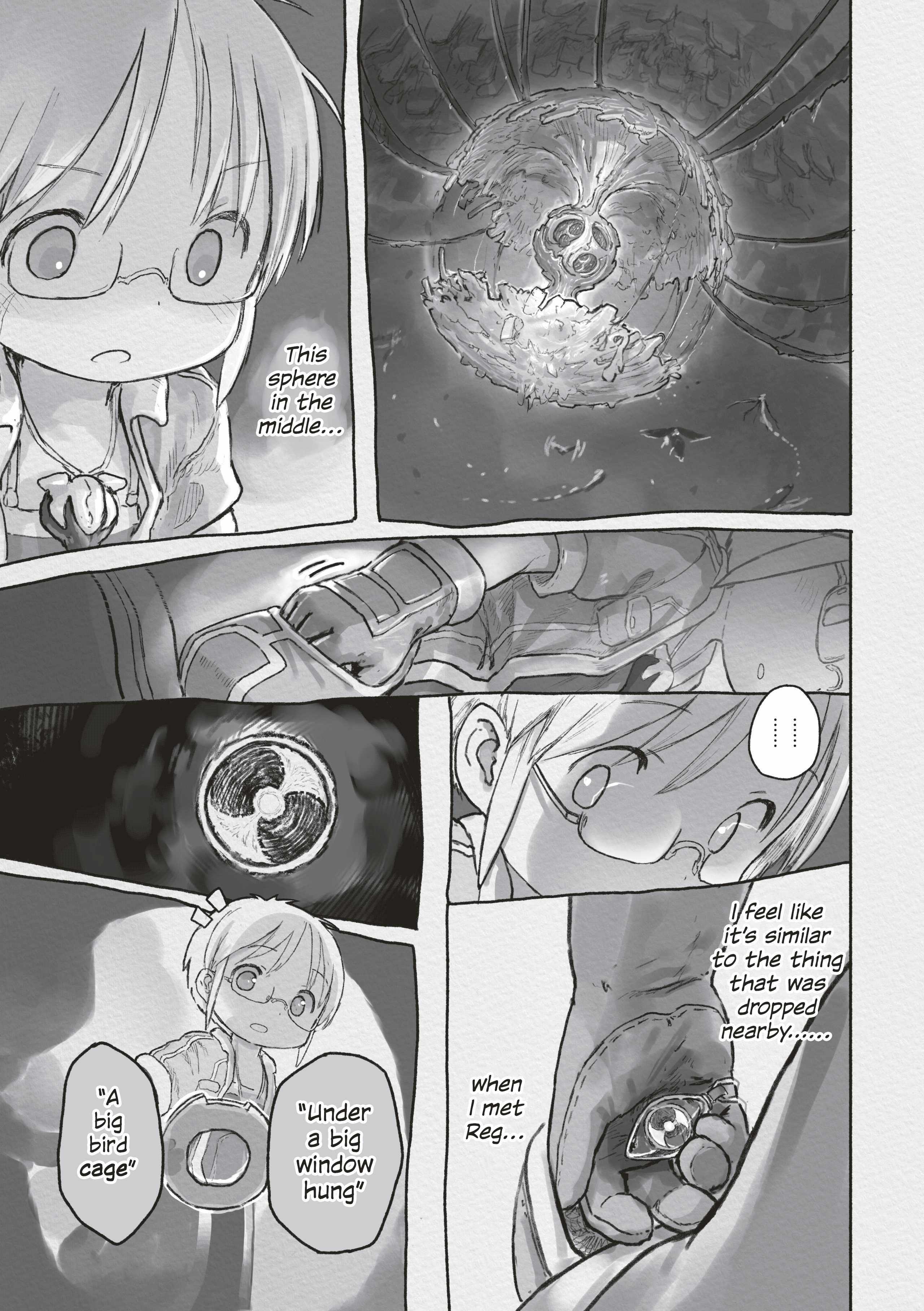 Made In Abyss Chapter 72 - Page 9 in English