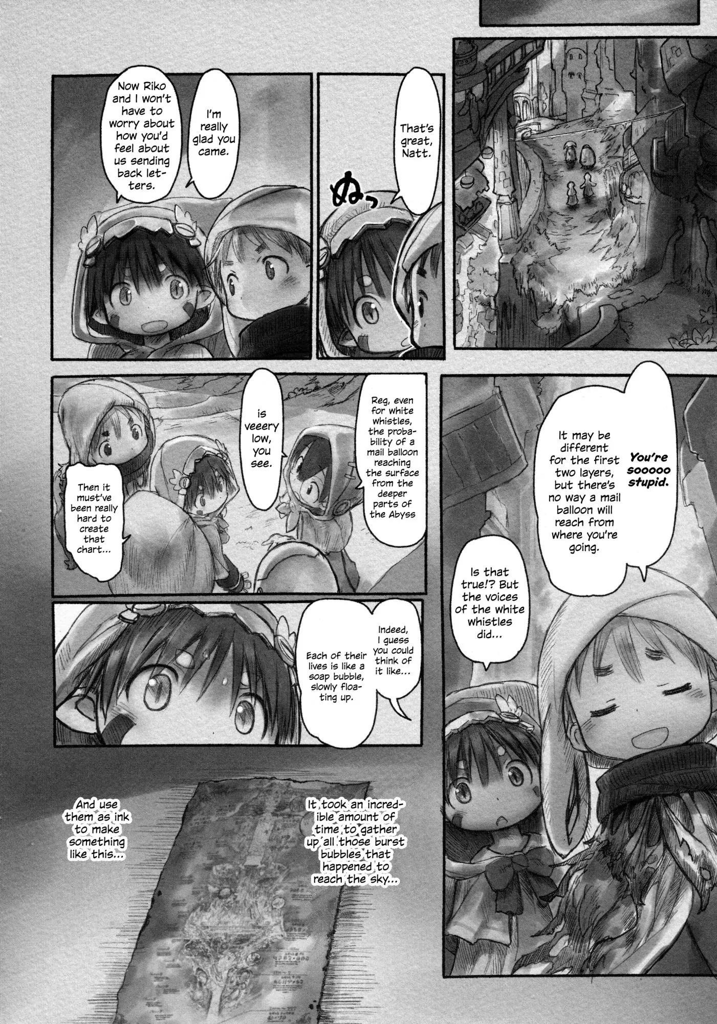 Made In Abyss Chapter 8 - Page 12 in English