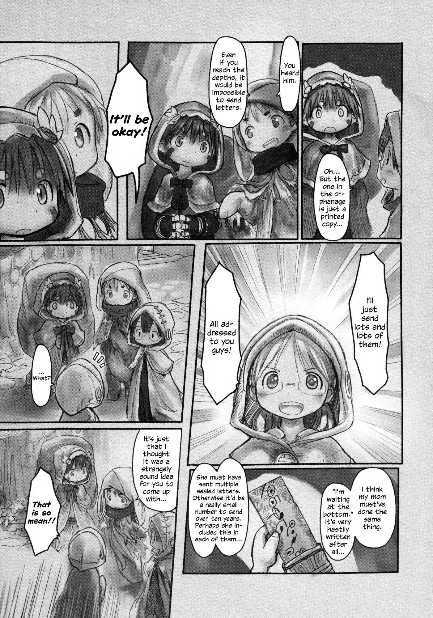 Made In Abyss Chapter 8 - Page 13 in English