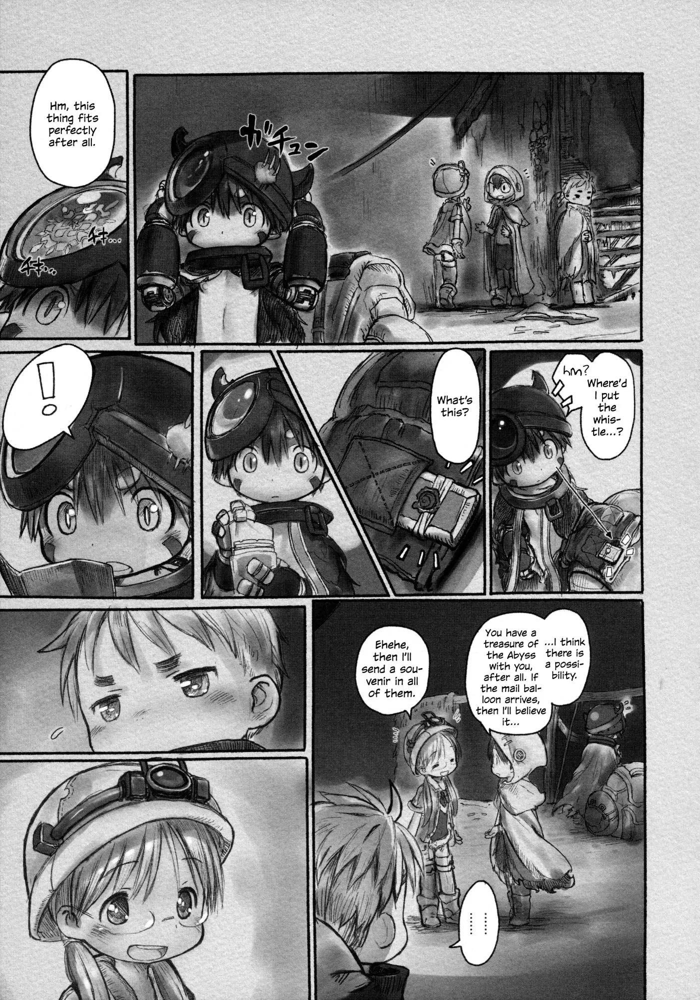 Made In Abyss Chapter 8 - Page 17 in English