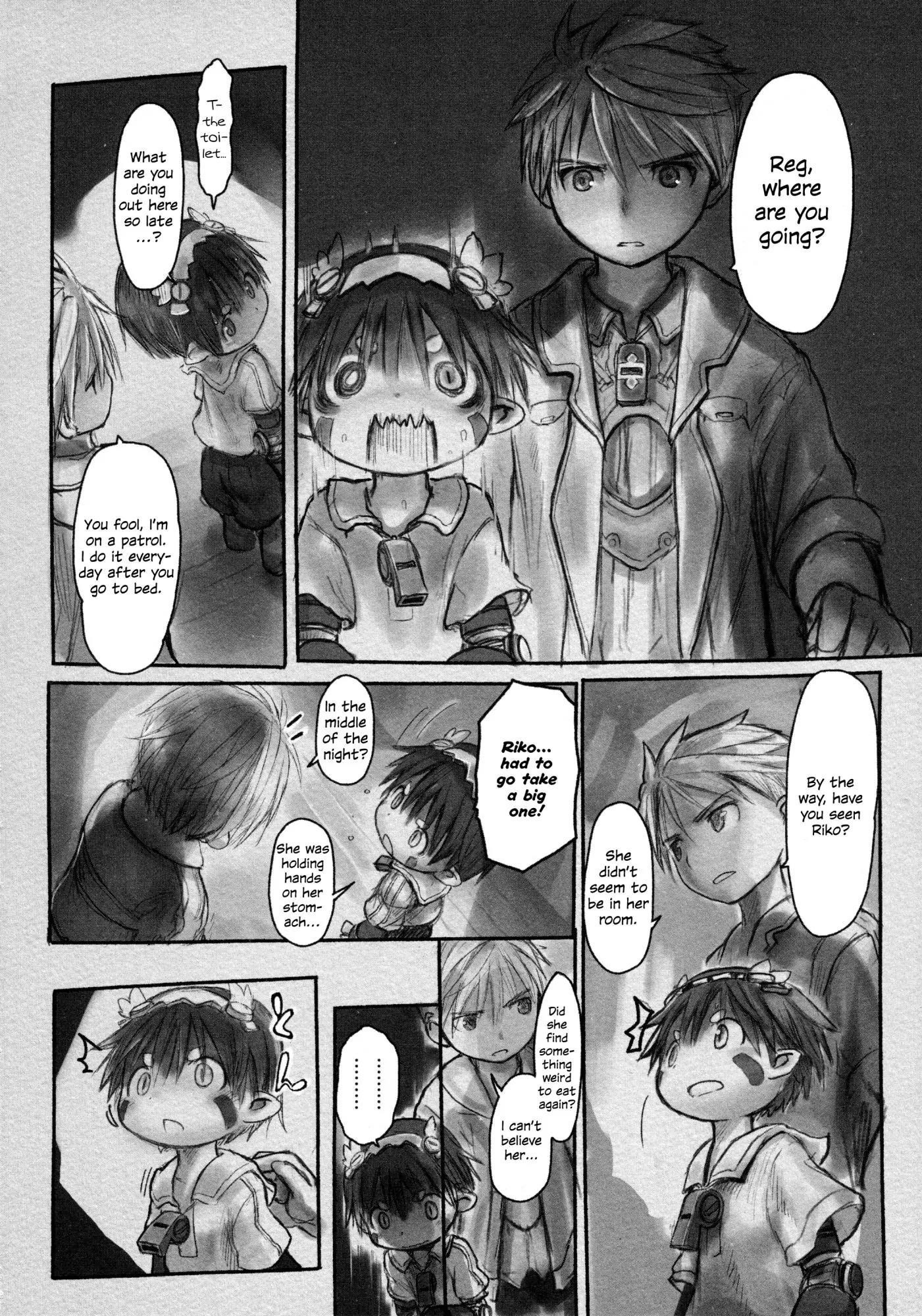 Made In Abyss Chapter 8 - Page 6 in English