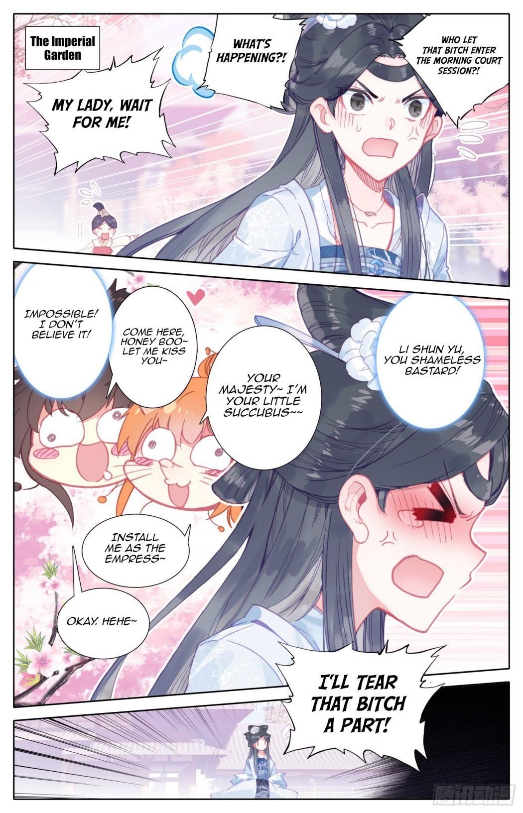 Legend of the Tyrant Empress Chapter 76 - Page 4 in English