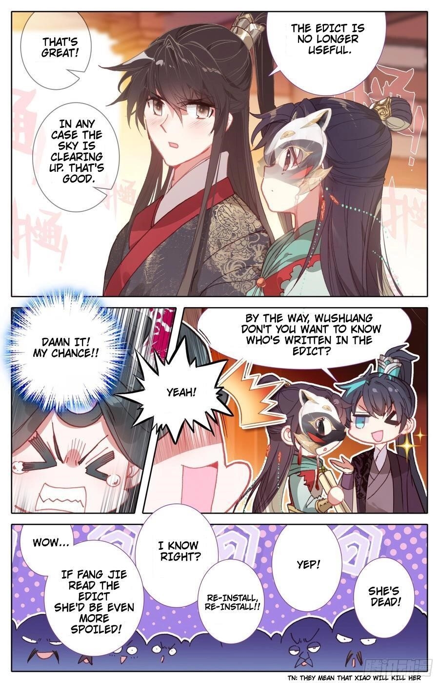 Legend of the Tyrant Empress Chapter 82.2 - Page 5 in English