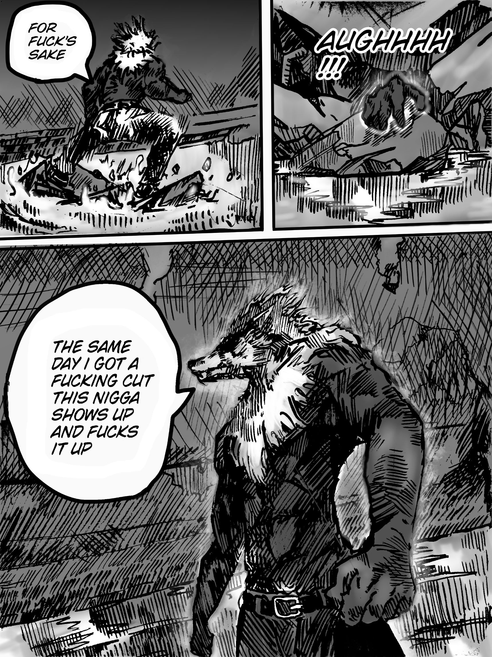 Dog Nigga Chapter 3 - Page 9 in English