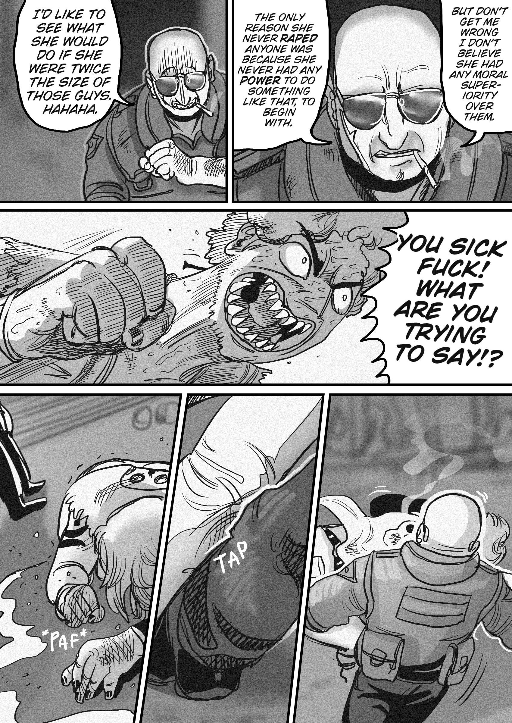 Dog Nigga Chapter 57 - Page 22 in English