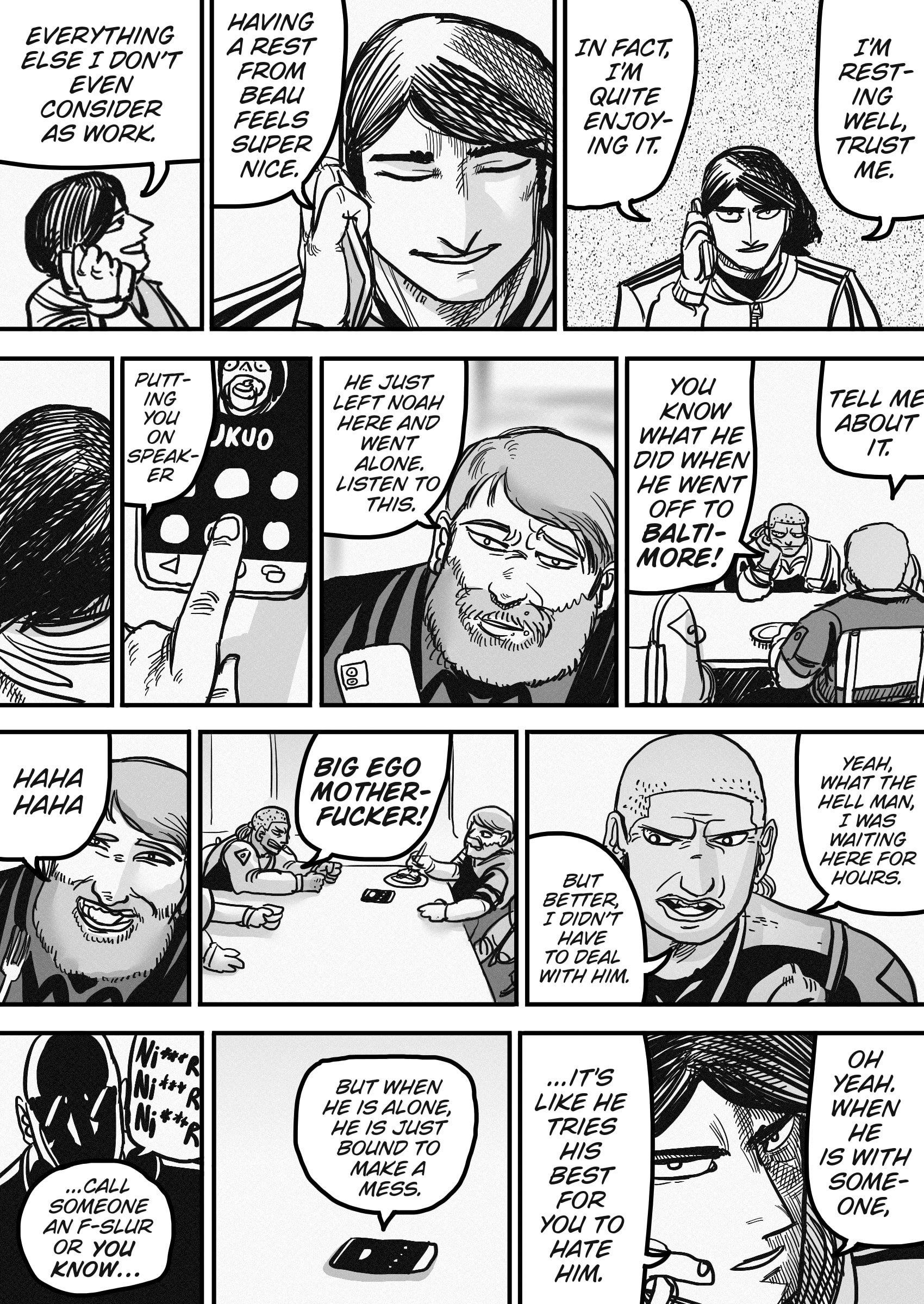 Dog Nigga Chapter 59 - Page 4 in English