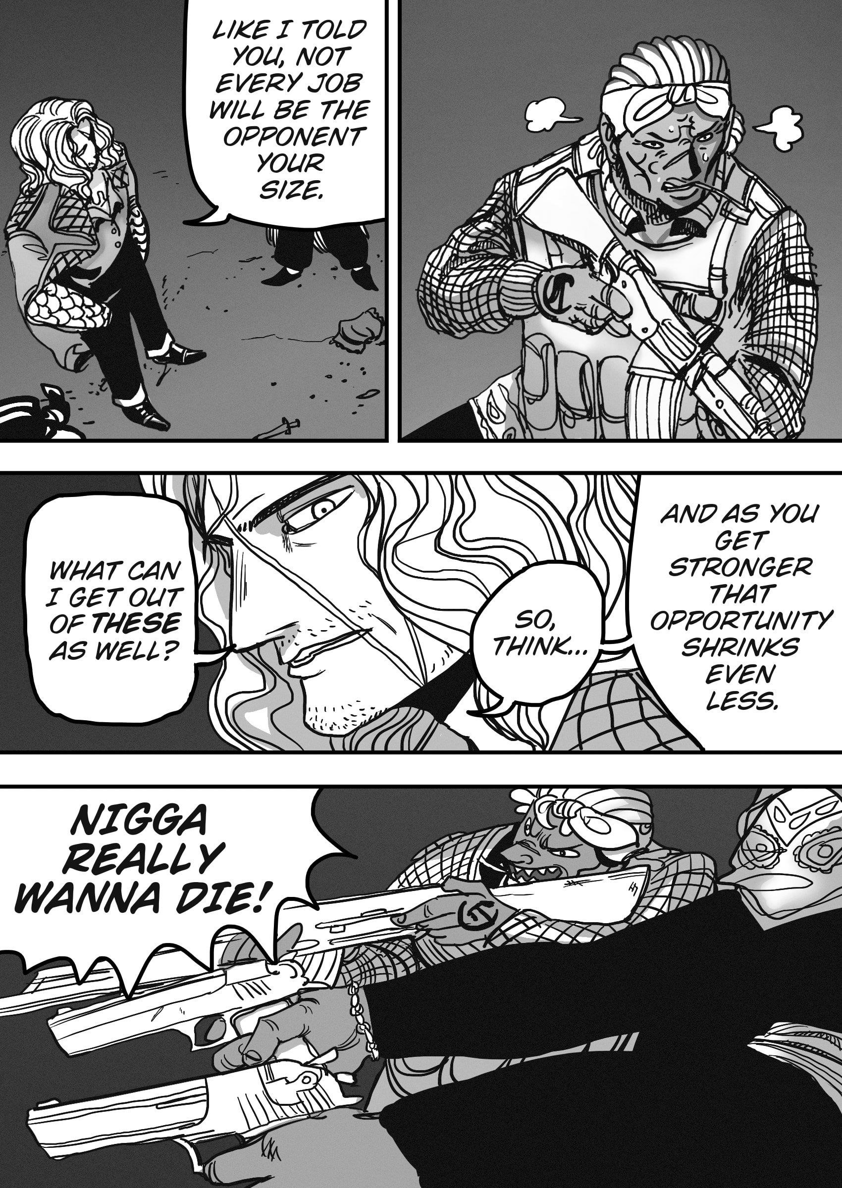 Dog Nigga Chapter 61 - Page 14 in English