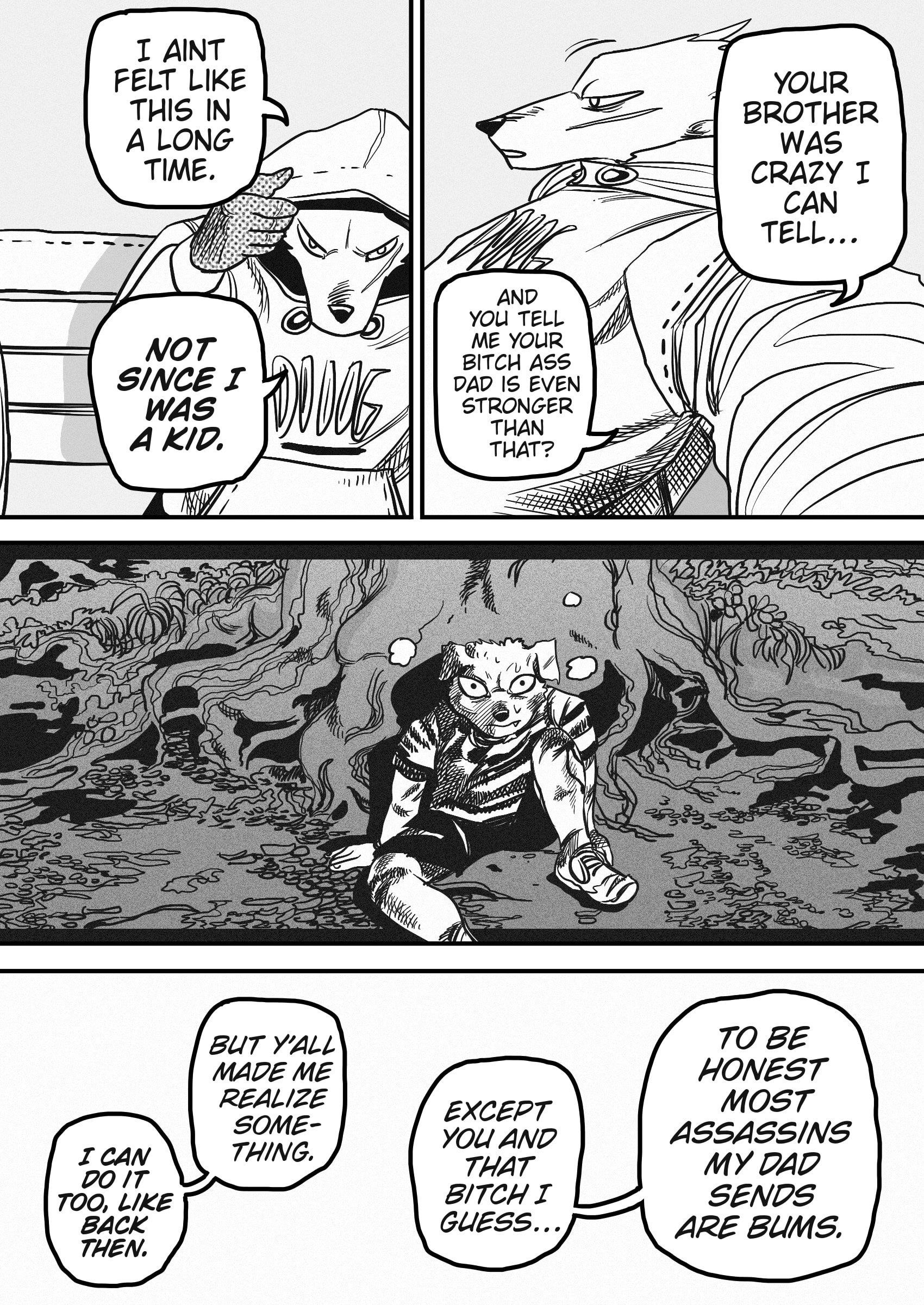 Dog Nigga Chapter 61 - Page 4 in English