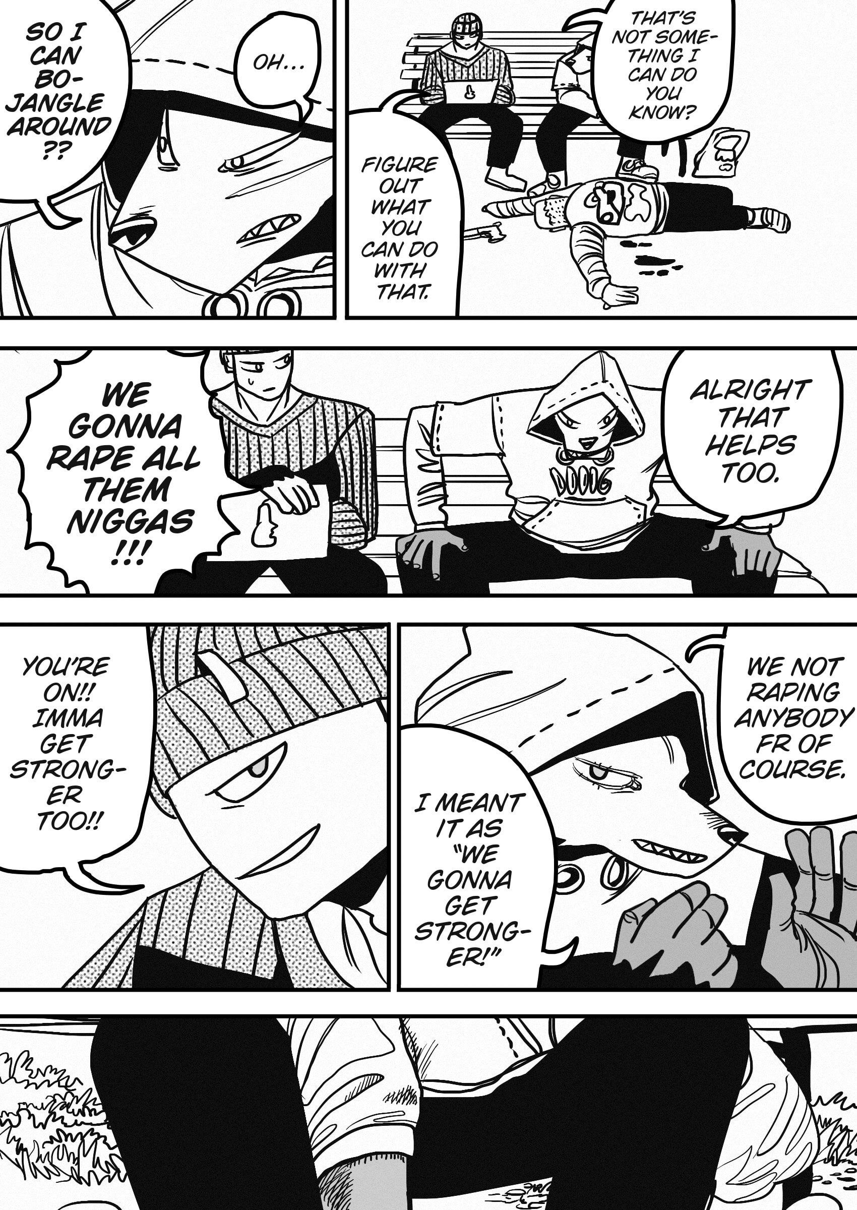 Dog Nigga Chapter 61 - Page 8 in English