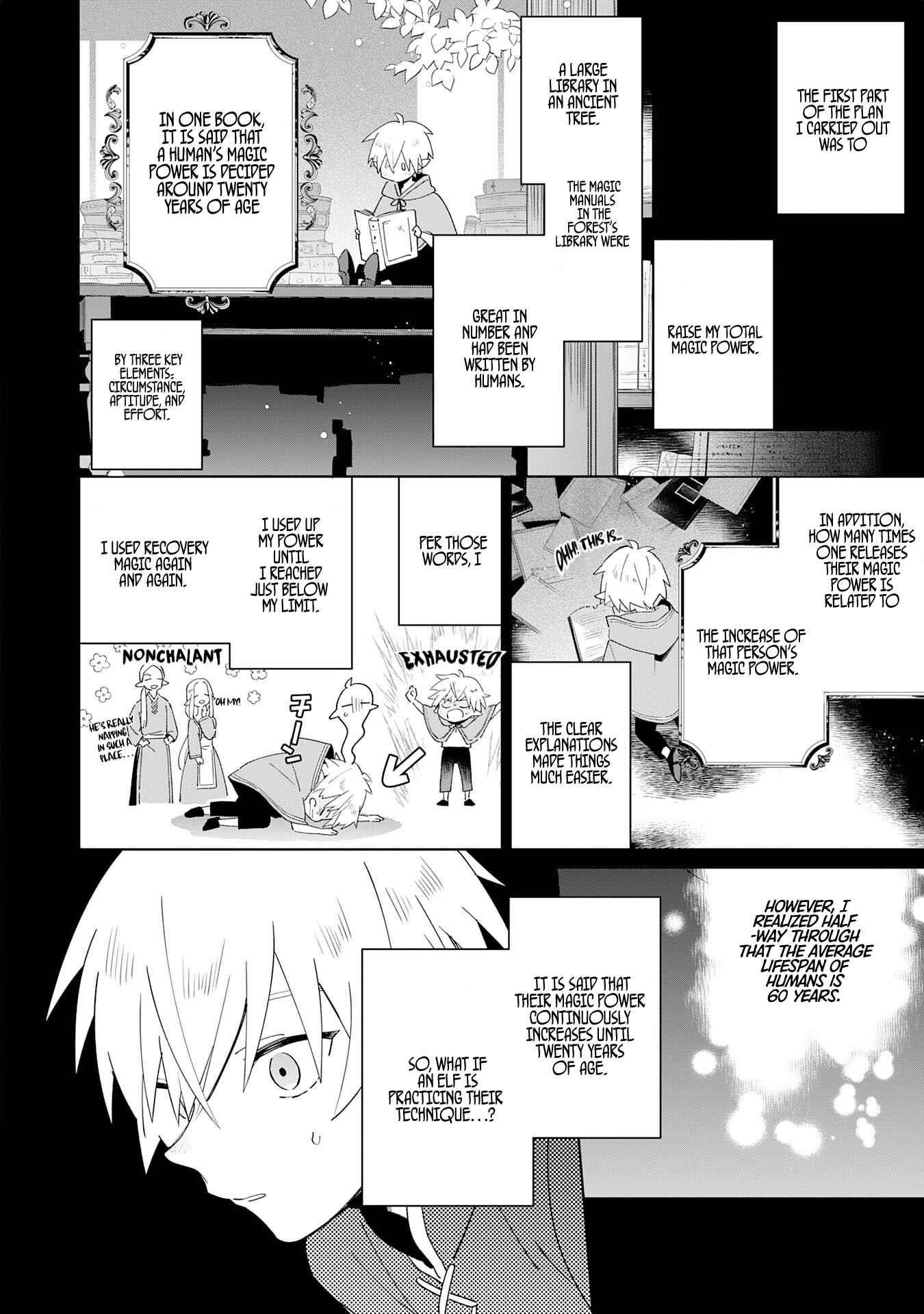The Reincarnated Elf Left on a Journey to Master His Magic and With His Extra Lifespan Became a Living Legend Chapter 1 - Page 18 in English