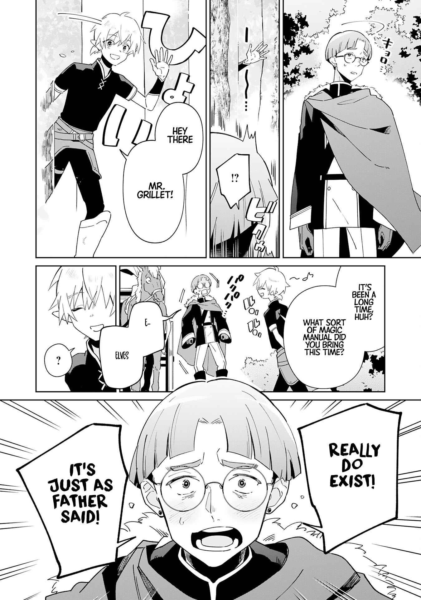The Reincarnated Elf Left on a Journey to Master His Magic and With His Extra Lifespan Became a Living Legend Chapter 1 - Page 24 in English