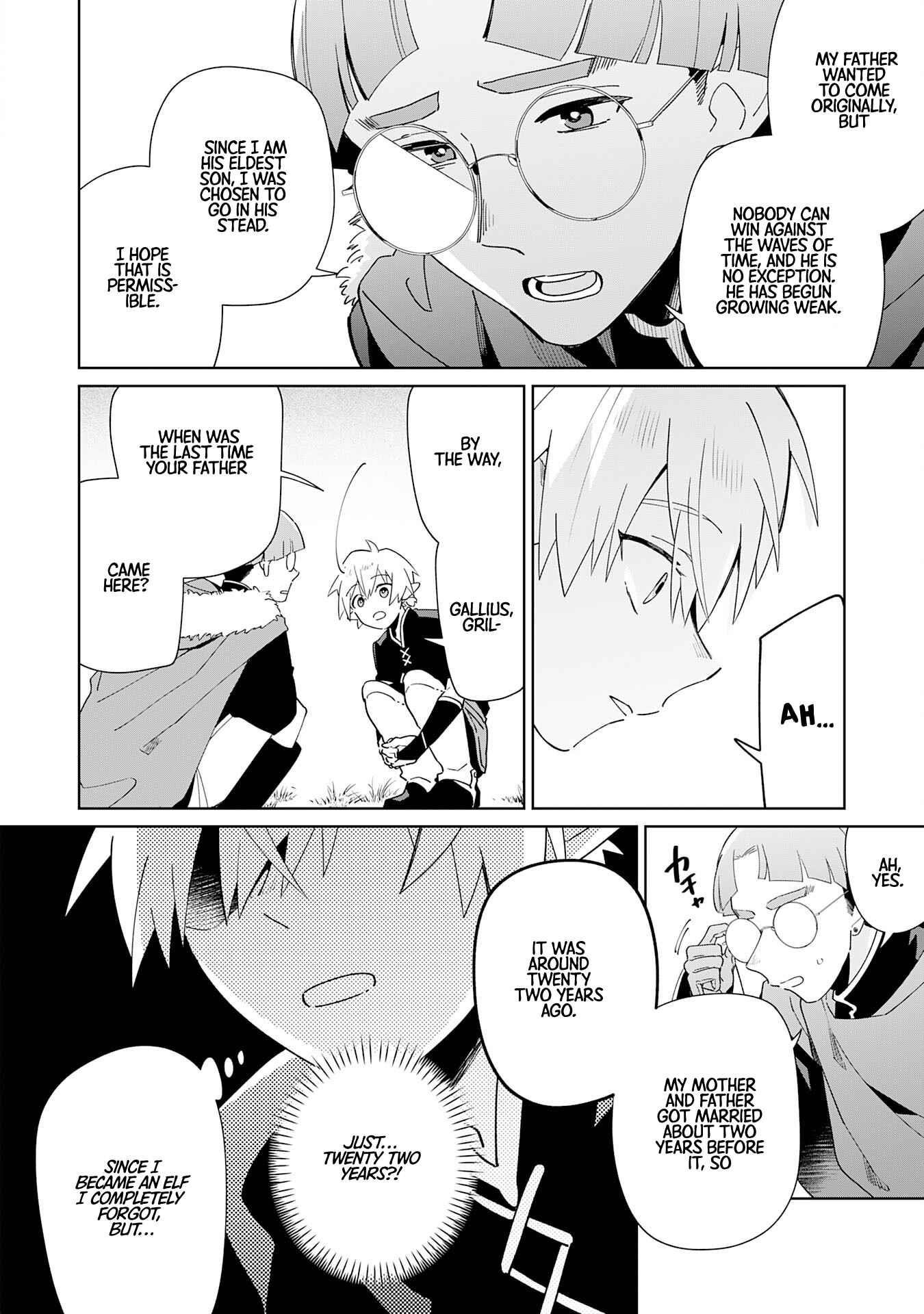 The Reincarnated Elf Left on a Journey to Master His Magic and With His Extra Lifespan Became a Living Legend Chapter 1 - Page 26 in English