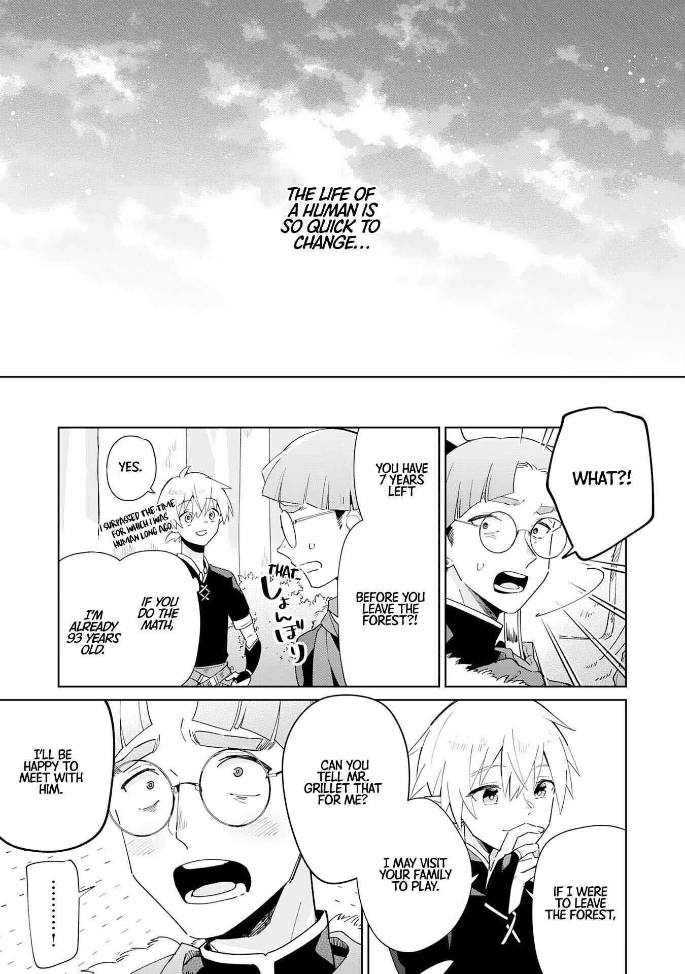 The Reincarnated Elf Left on a Journey to Master His Magic and With His Extra Lifespan Became a Living Legend Chapter 1 - Page 27 in English