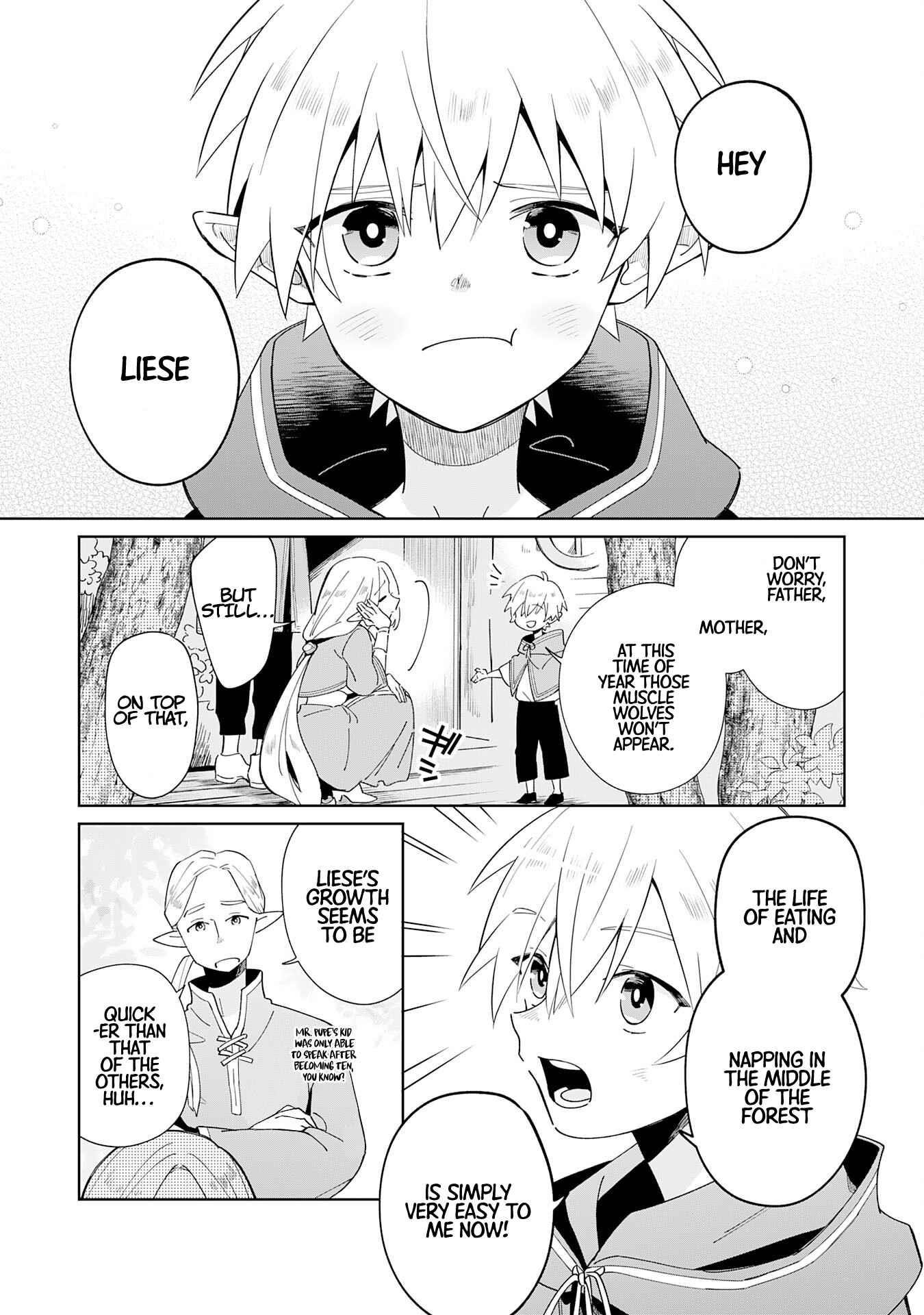 The Reincarnated Elf Left on a Journey to Master His Magic and With His Extra Lifespan Became a Living Legend Chapter 1 - Page 7 in English