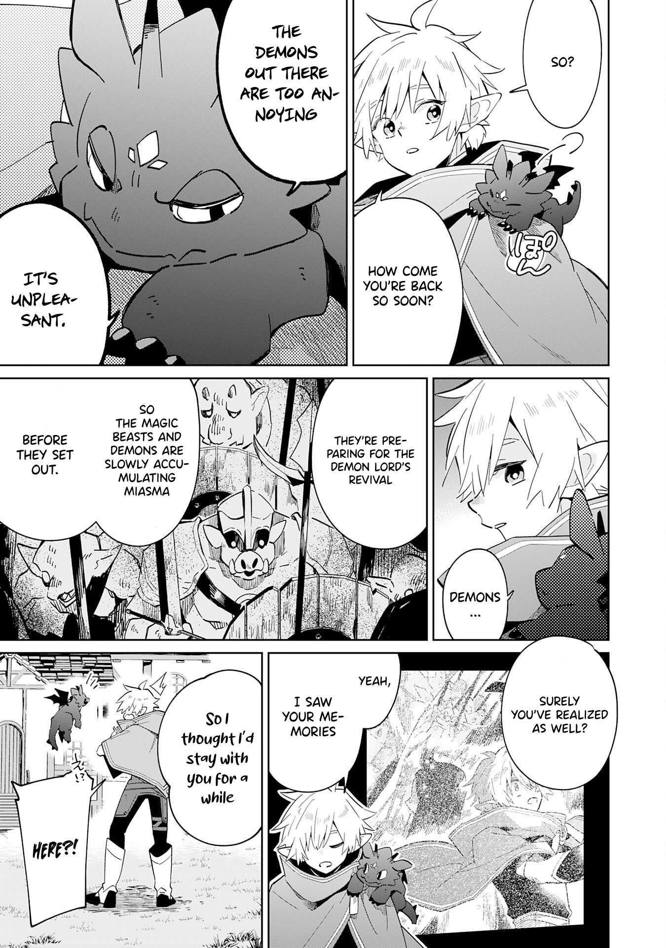The Reincarnated Elf Left on a Journey to Master His Magic and With His Extra Lifespan Became a Living Legend Chapter 11 - Page 23 in English
