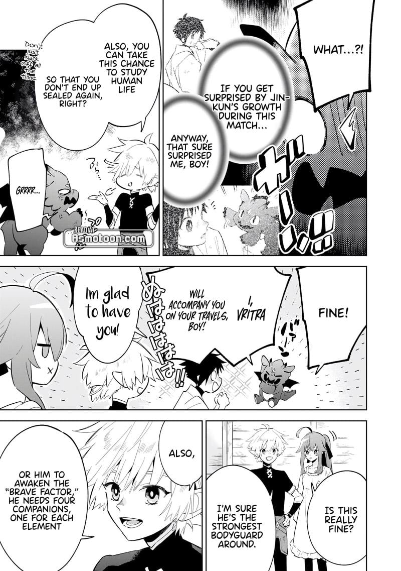 The Reincarnated Elf Left on a Journey to Master His Magic and With His Extra Lifespan Became a Living Legend Chapter 12 - Page 23 in English