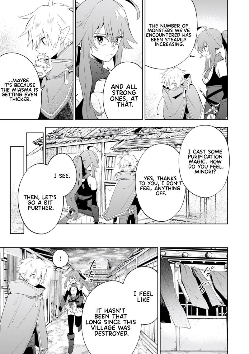 The Reincarnated Elf Left on a Journey to Master His Magic and With His Extra Lifespan Became a Living Legend Chapter 13 - Page 11 in English