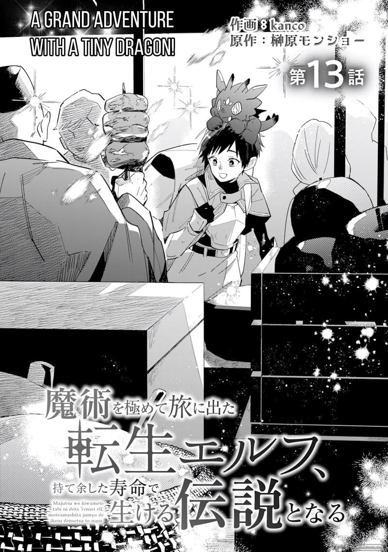 The Reincarnated Elf Left on a Journey to Master His Magic and With His Extra Lifespan Became a Living Legend Chapter 13 - Page 3 in English