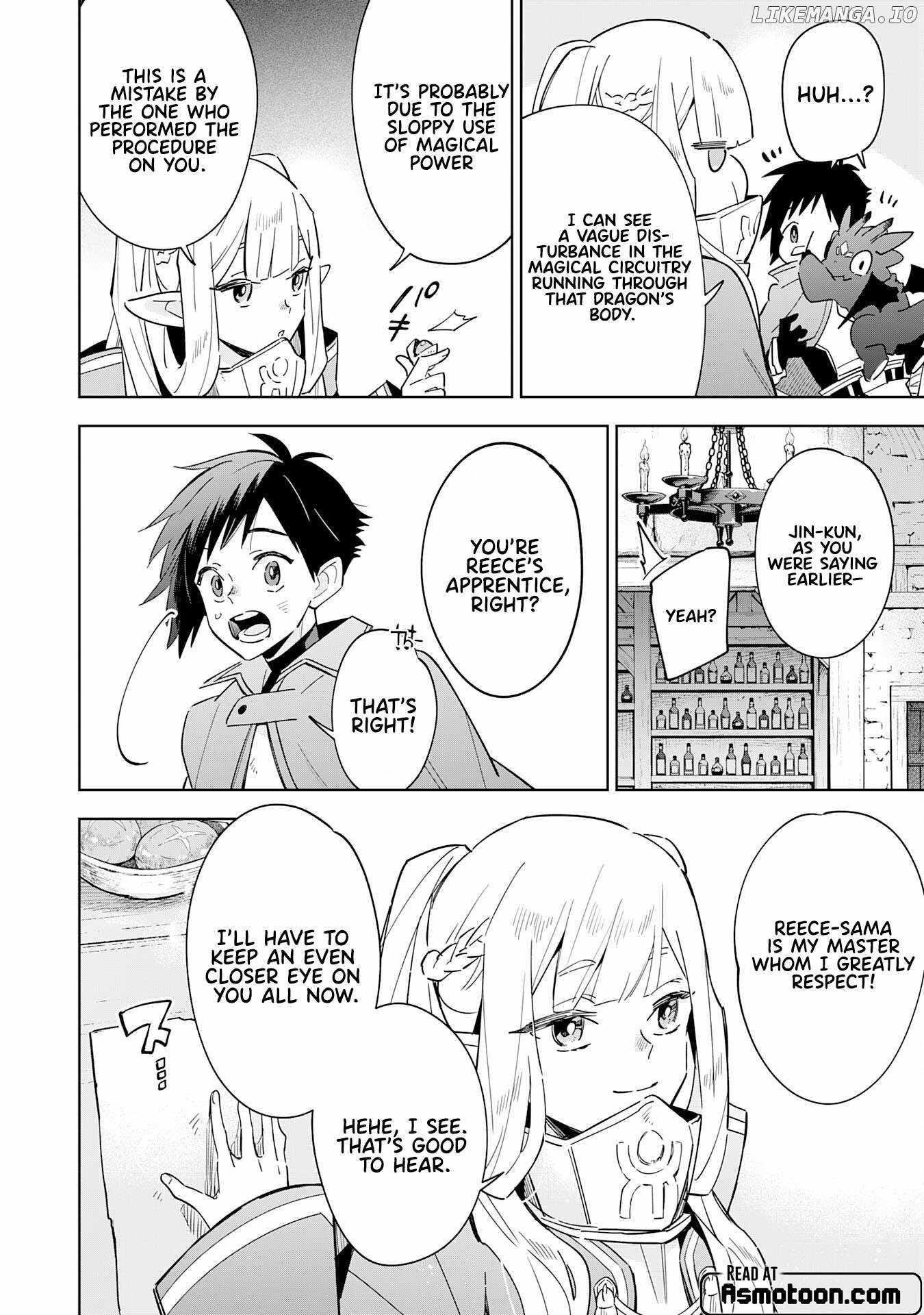 The Reincarnated Elf Left on a Journey to Master His Magic and With His Extra Lifespan Became a Living Legend Chapter 15 - Page 24 in English