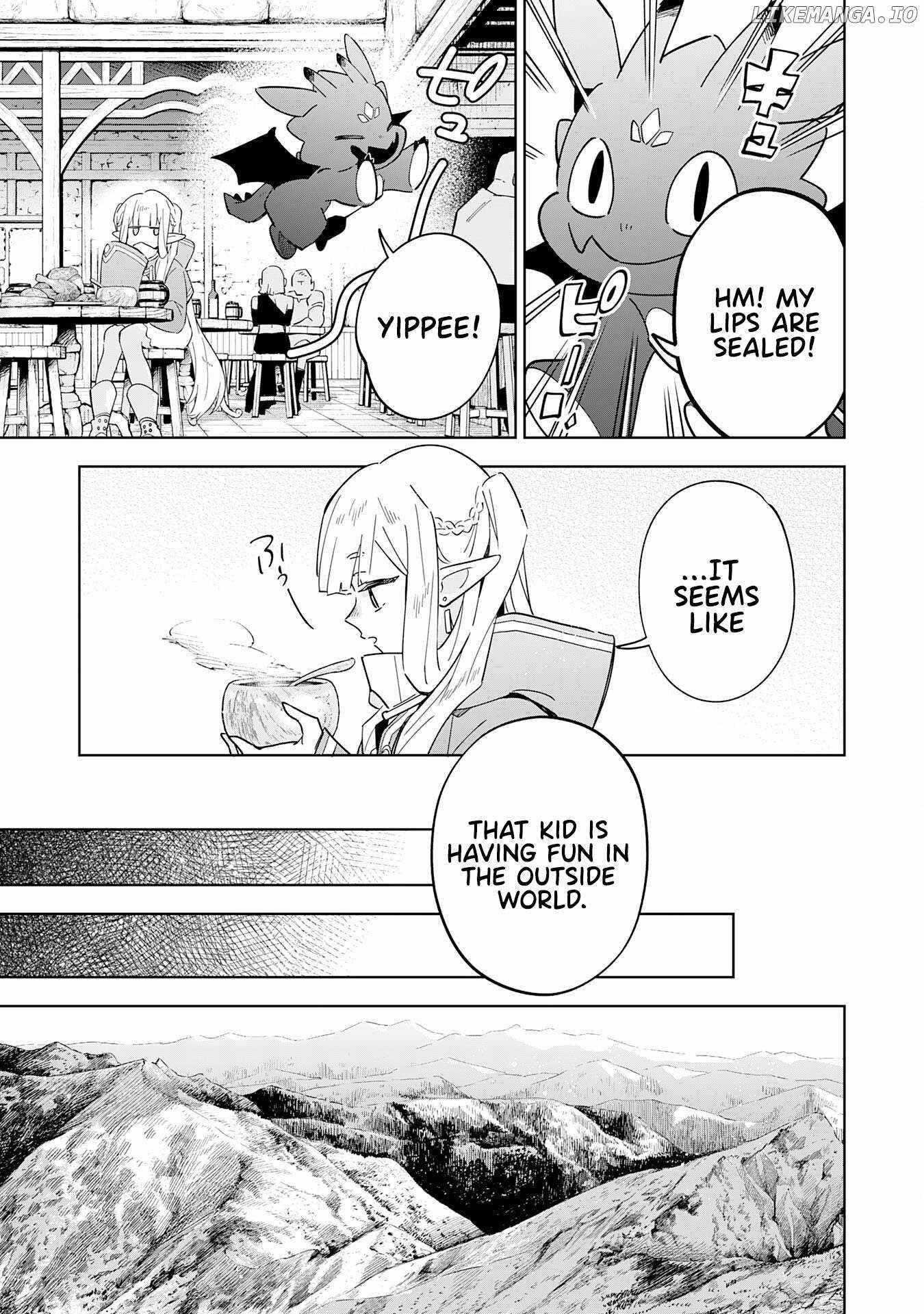 The Reincarnated Elf Left on a Journey to Master His Magic and With His Extra Lifespan Became a Living Legend Chapter 15 - Page 27 in English