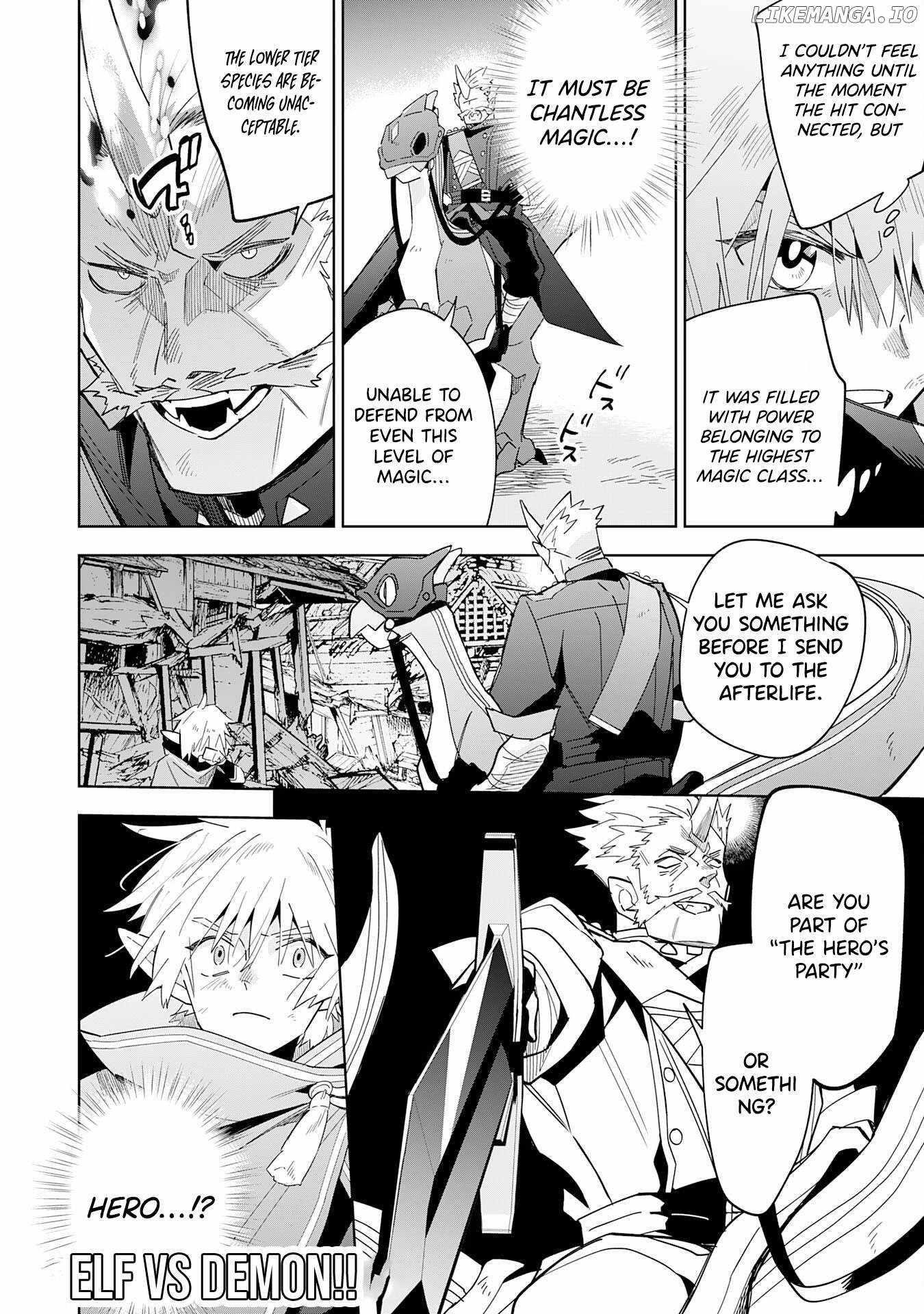 The Reincarnated Elf Left on a Journey to Master His Magic and With His Extra Lifespan Became a Living Legend Chapter 16 - Page 28 in English