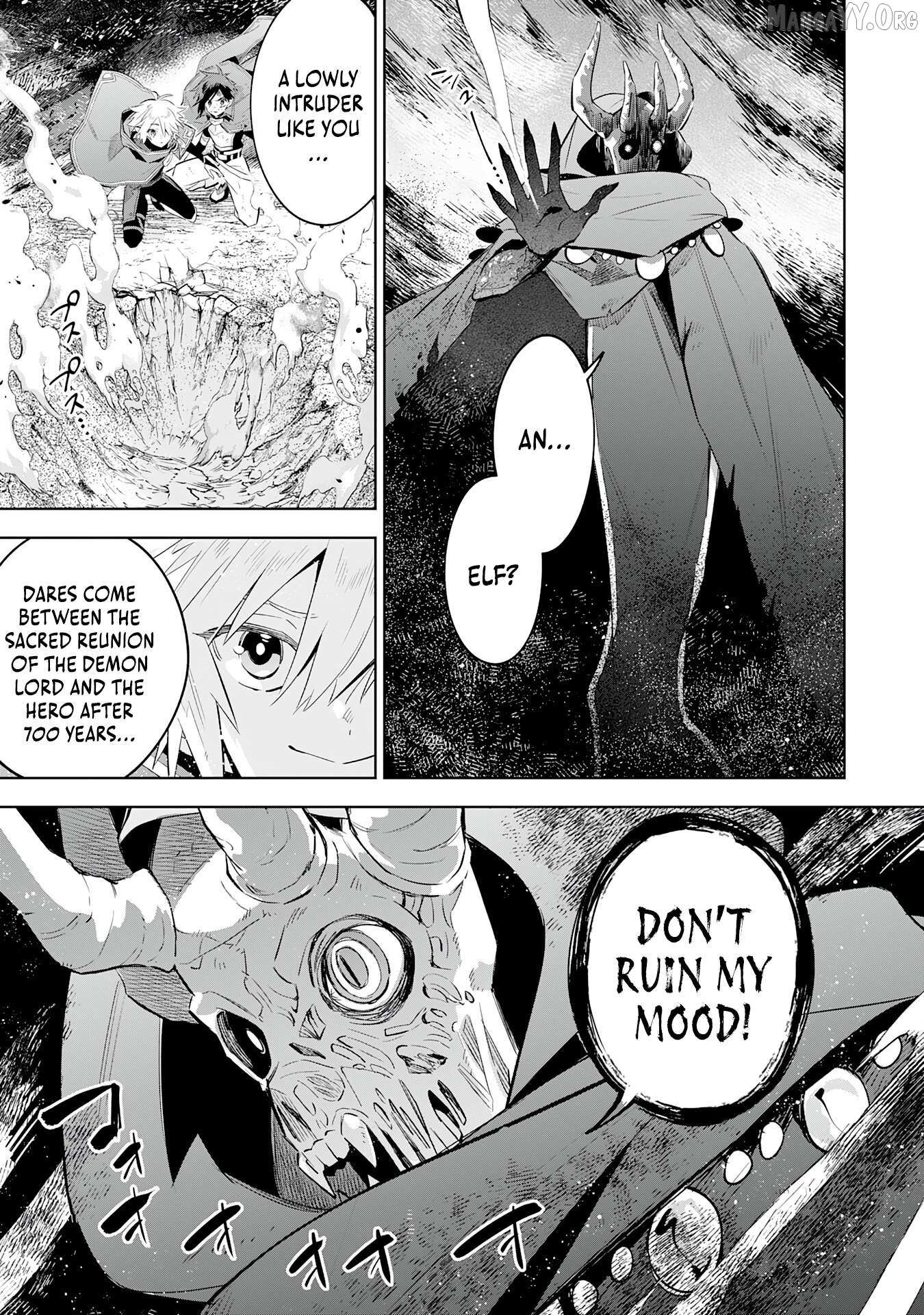 The Reincarnated Elf Left on a Journey to Master His Magic and With His Extra Lifespan Became a Living Legend Chapter 23 - Page 14 in English