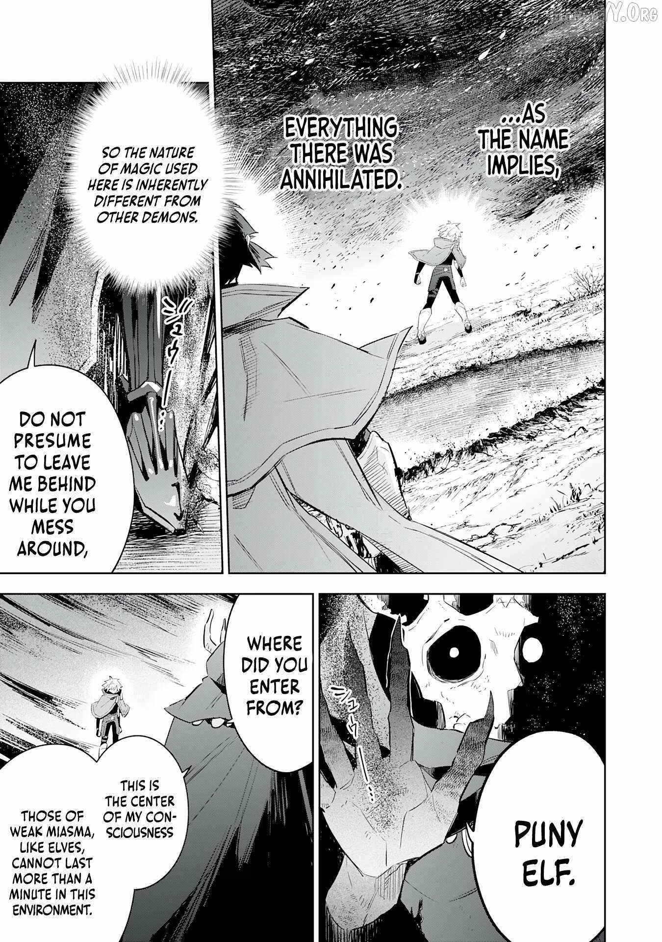 The Reincarnated Elf Left on a Journey to Master His Magic and With His Extra Lifespan Became a Living Legend Chapter 24 - Page 7 in English