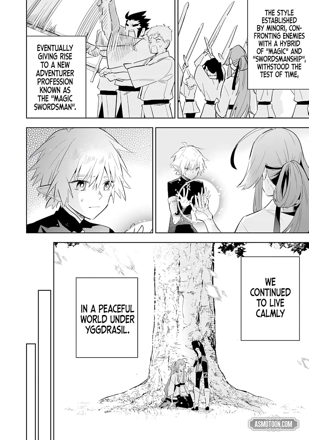 The Reincarnated Elf Left on a Journey to Master His Magic and With His Extra Lifespan Became a Living Legend Chapter 26 - Page 26 in English