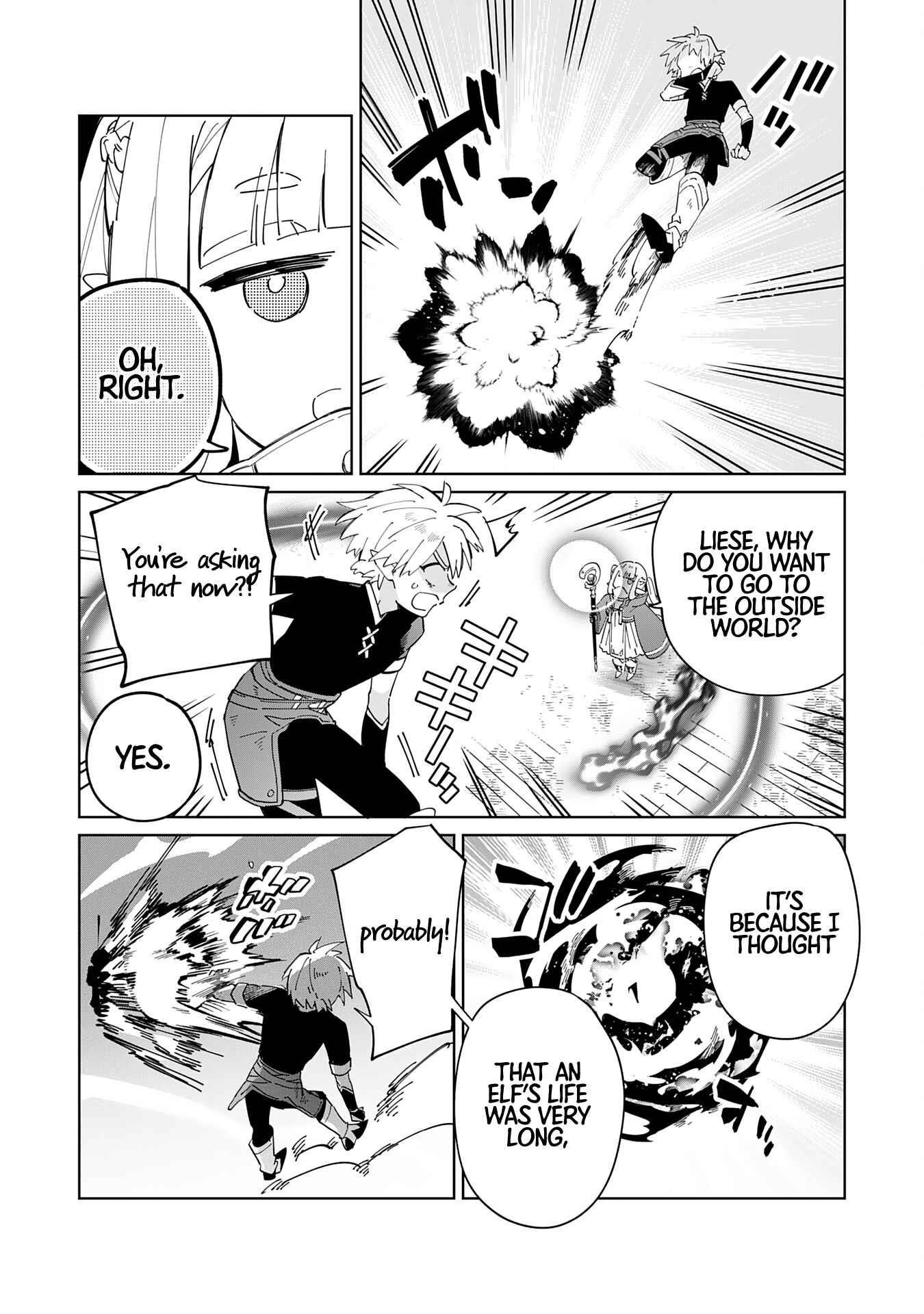 The Reincarnated Elf Left on a Journey to Master His Magic and With His Extra Lifespan Became a Living Legend Chapter 3 - Page 14 in English