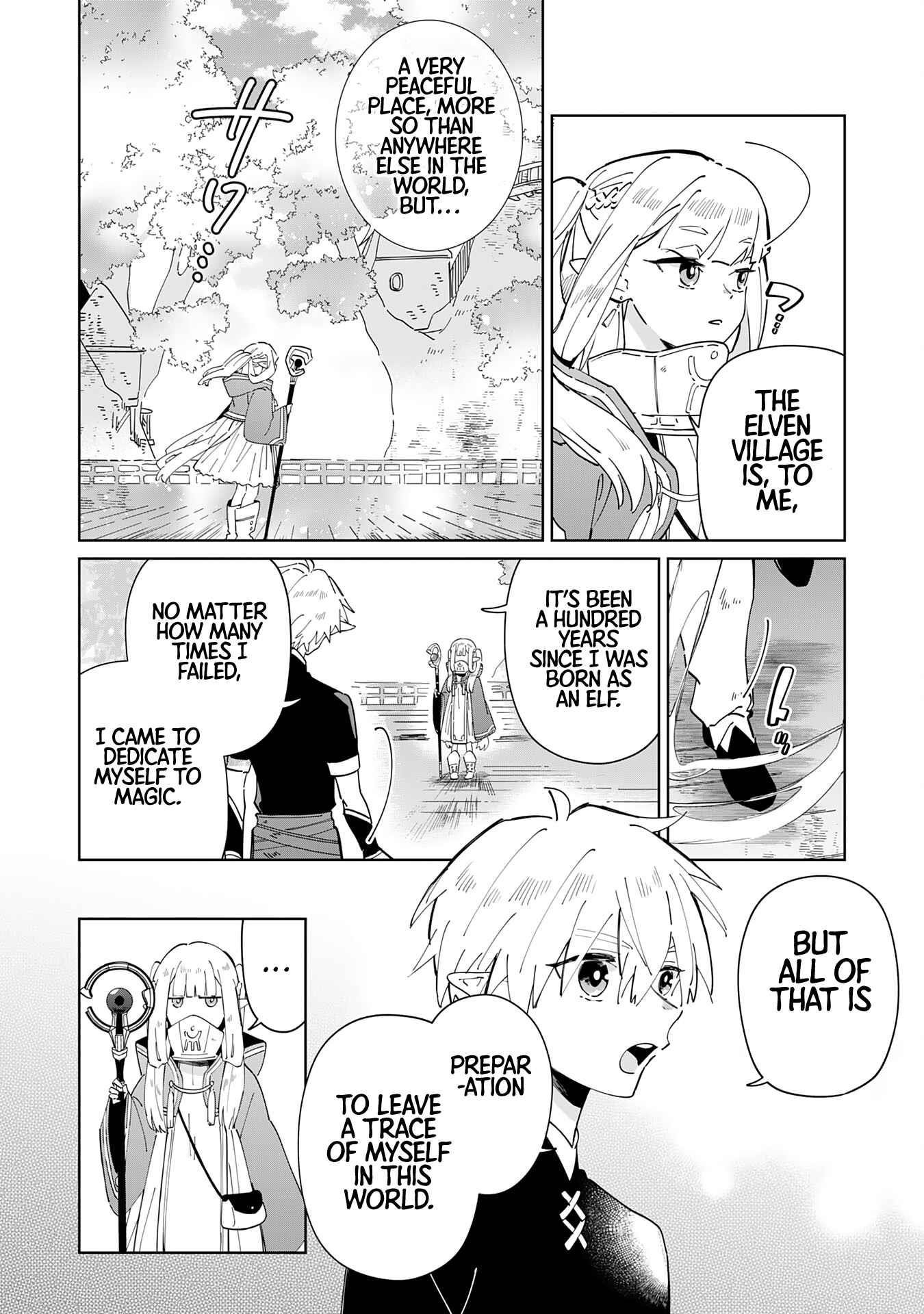 The Reincarnated Elf Left on a Journey to Master His Magic and With His Extra Lifespan Became a Living Legend Chapter 3 - Page 15 in English