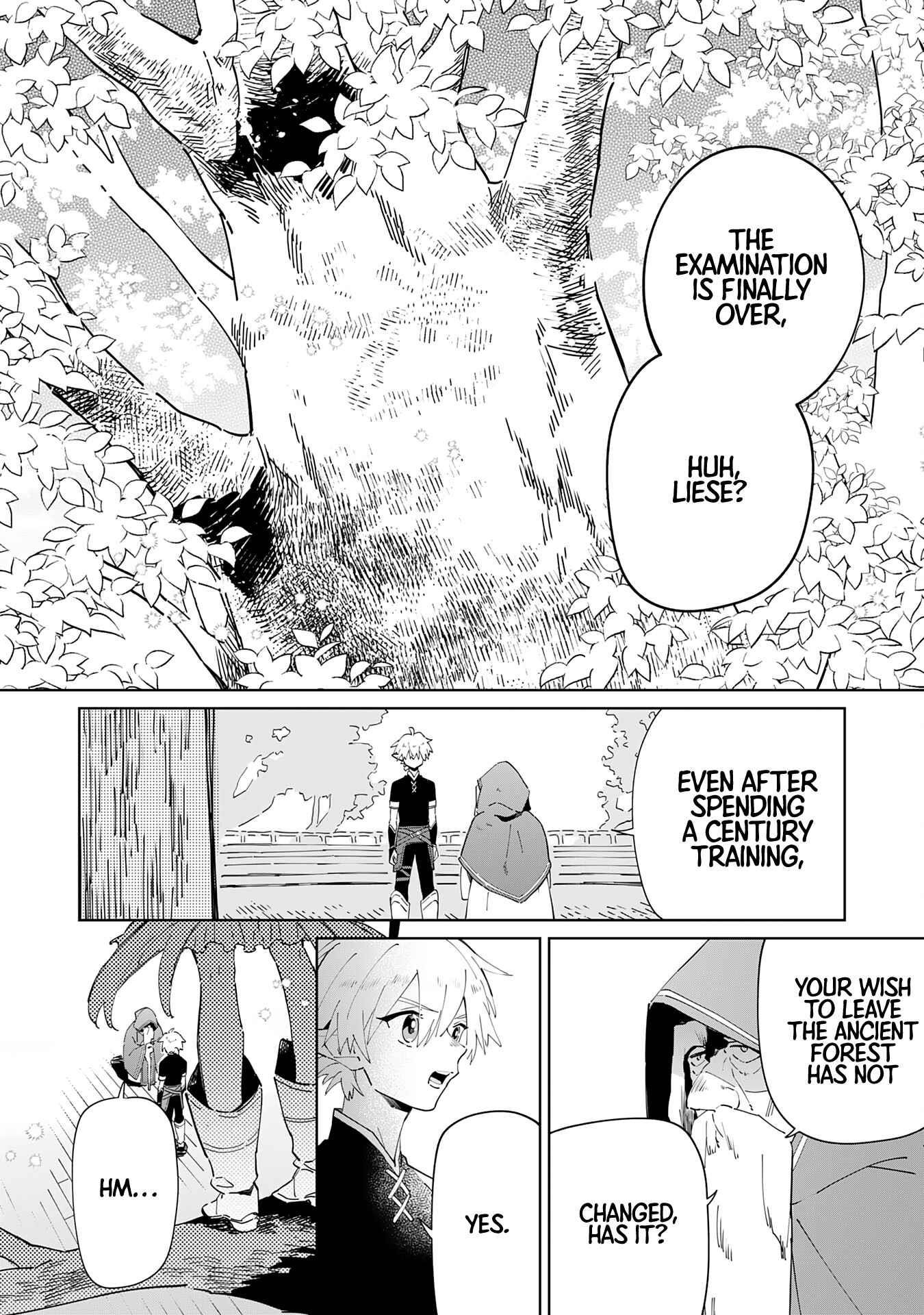 The Reincarnated Elf Left on a Journey to Master His Magic and With His Extra Lifespan Became a Living Legend Chapter 3 - Page 2 in English