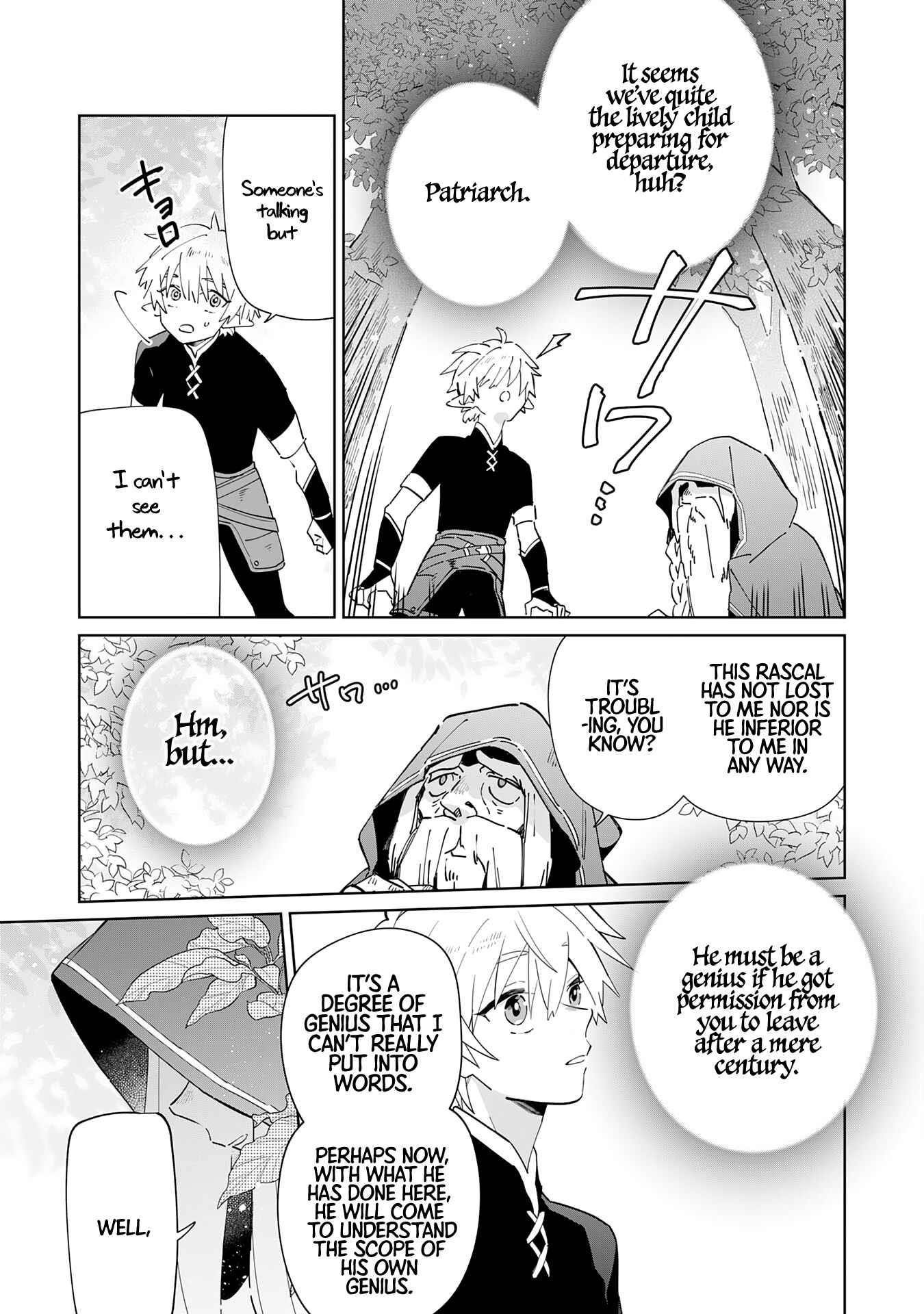 The Reincarnated Elf Left on a Journey to Master His Magic and With His Extra Lifespan Became a Living Legend Chapter 3 - Page 3 in English